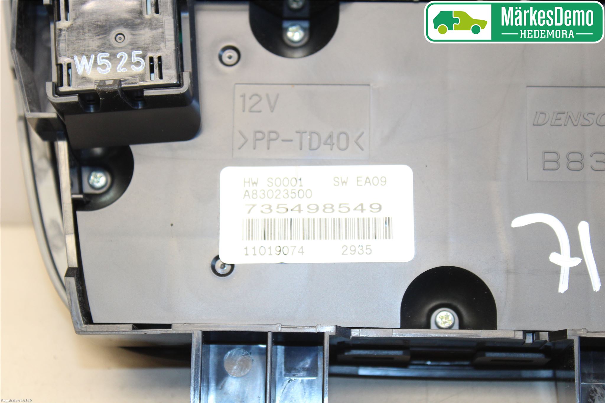 Opel COMBO D 12-18 Ac Styrenhet Ac Manöveren