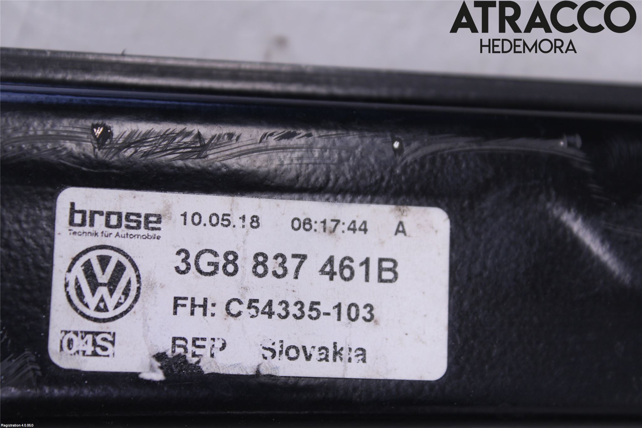 Volkswagen VW ARTEON 17- Fönsterhiss El Kompl