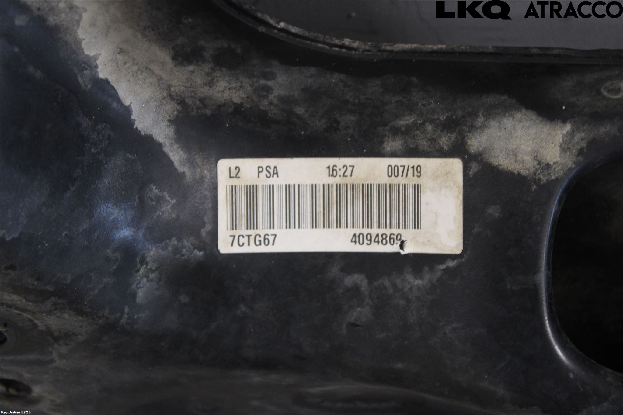 Citroen DS 7 CROSSBACK 19-23 Framvagnsbalk