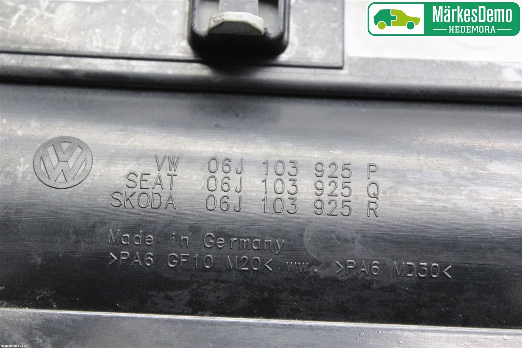 Volkswagen VW PASSAT 05-11 Motorkåpa