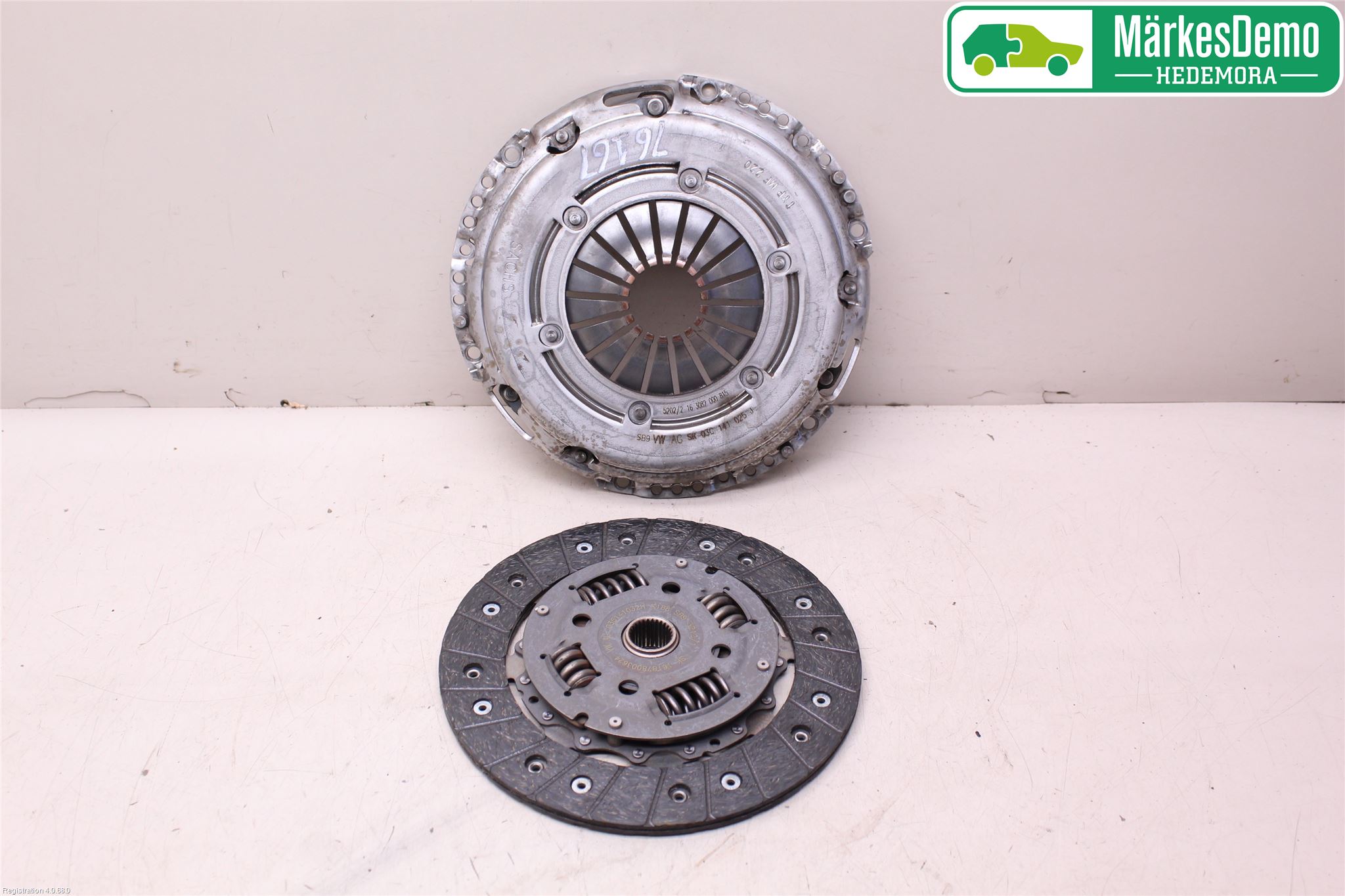 Skoda OCTAVIA (1Z) 05-13 Koppling Tryckplatta