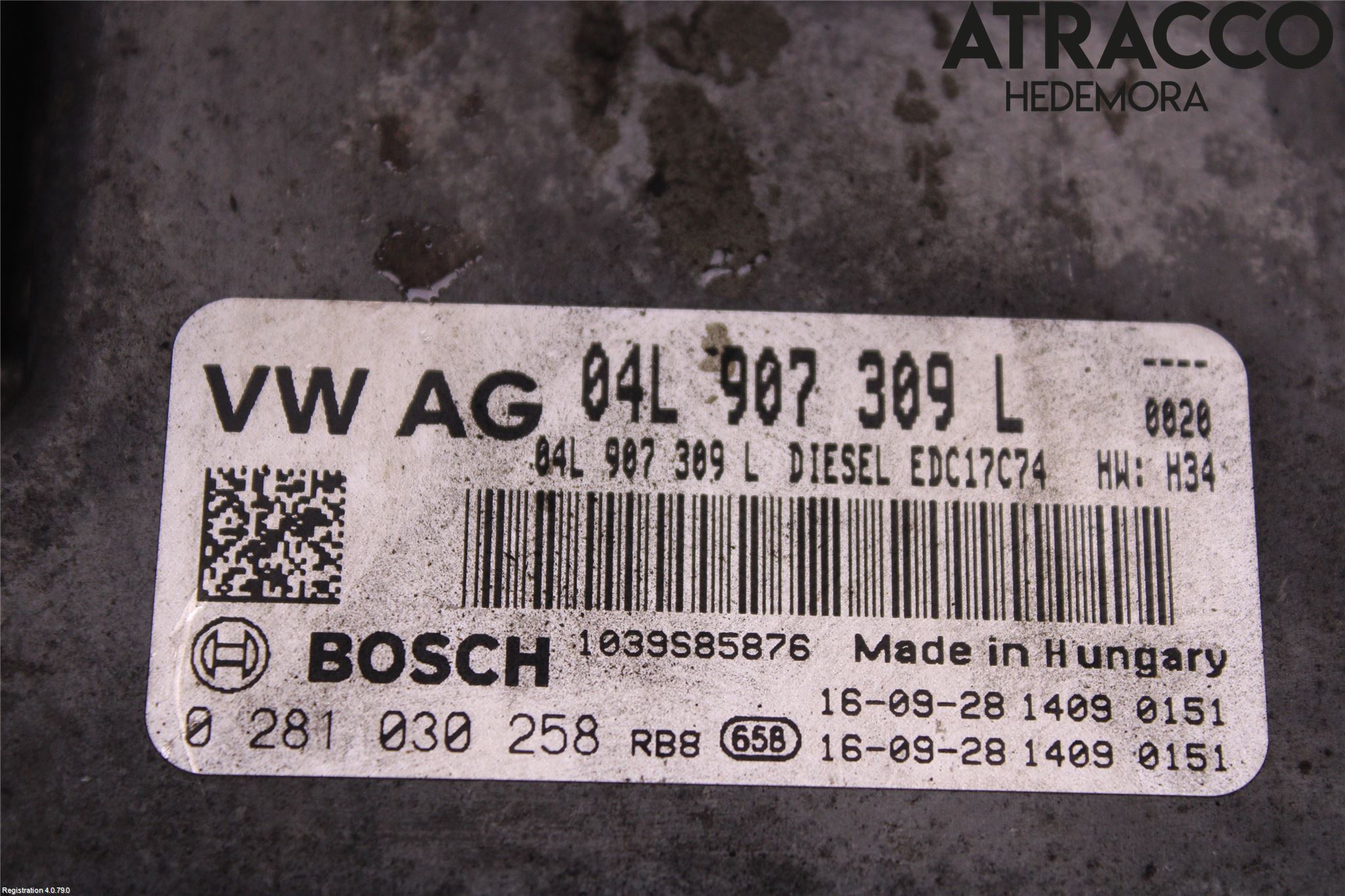 Audi A4/S4 B9 16-19 Styrenhet Inspump Diesel