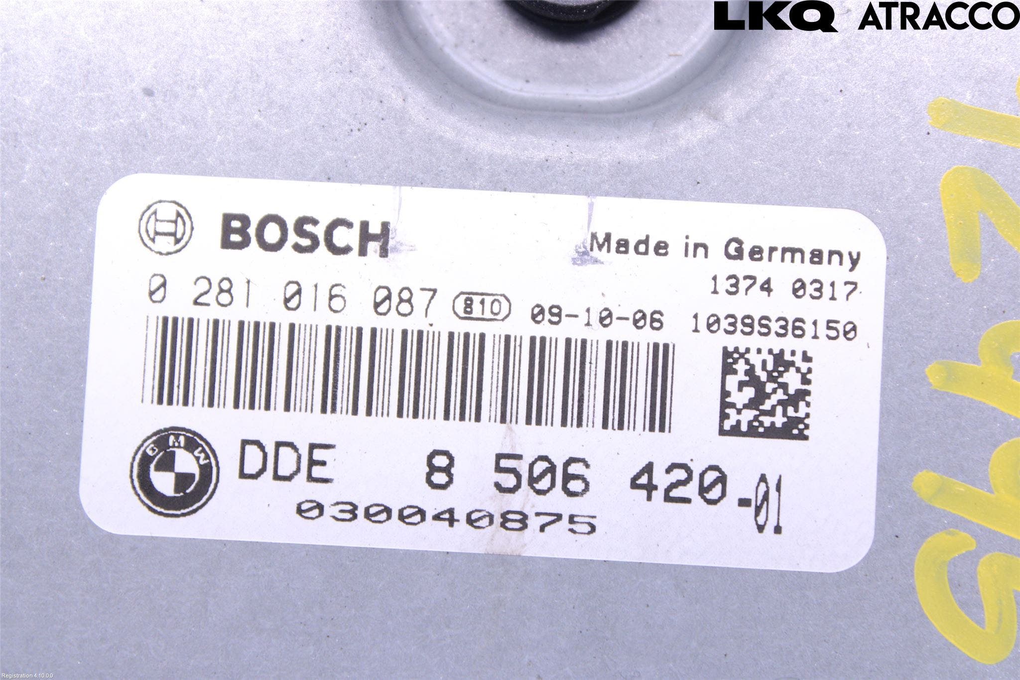 BMW 3 E90/91 SED/TOU 05-12 Styrenhet Inspump Diesel