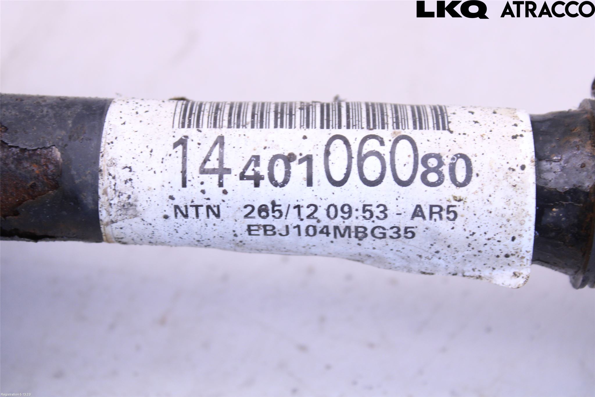 Peugeot EXPERT 15-16 Drivaxel Fram Vänster