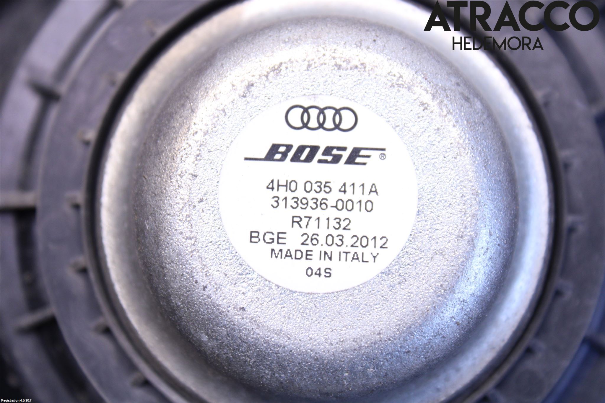 Audi A8/S8 4H 10-17 Högtalare