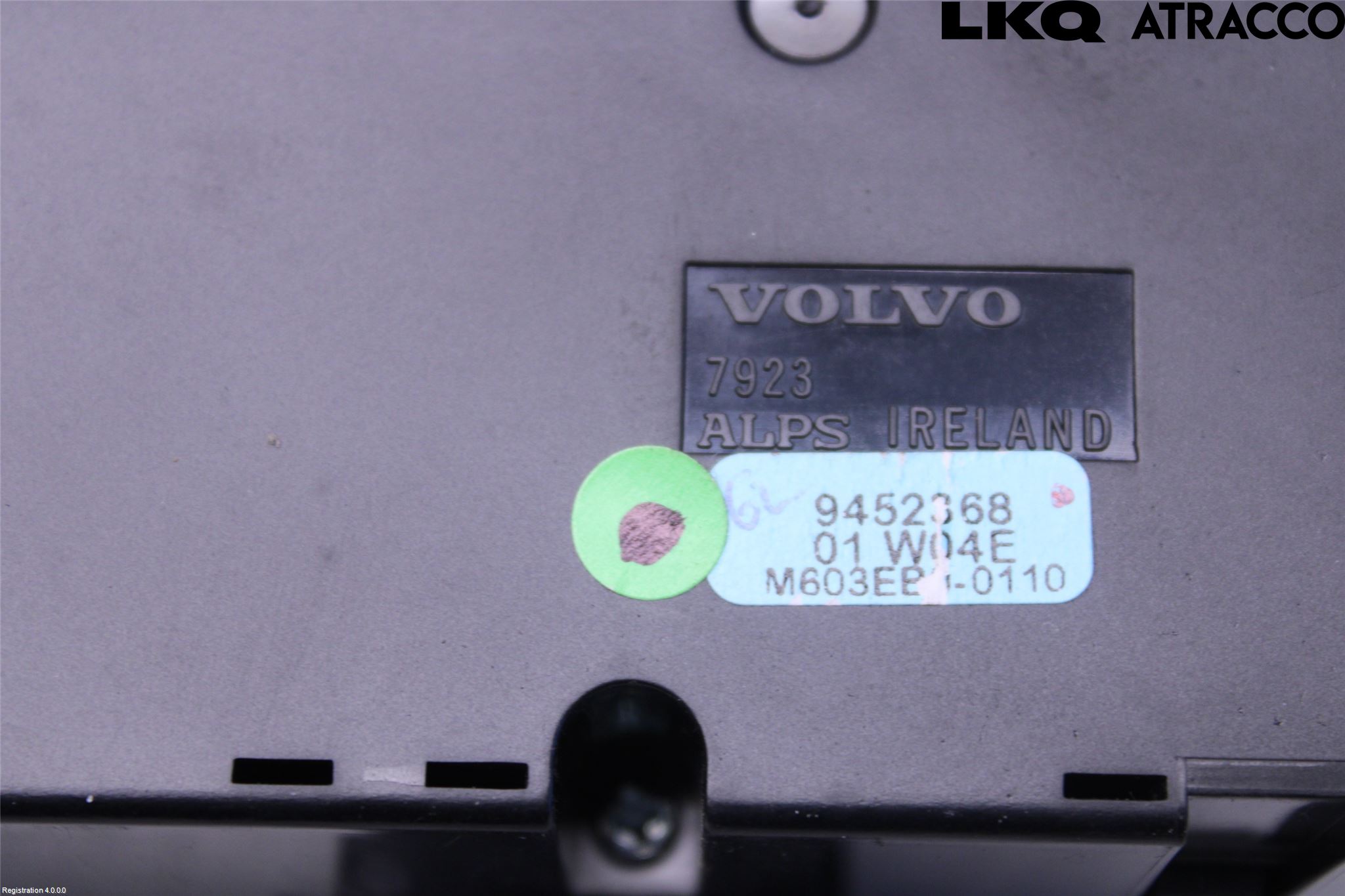 Volvo S60 01-04 Ac Styrenhet Ac Manöveren