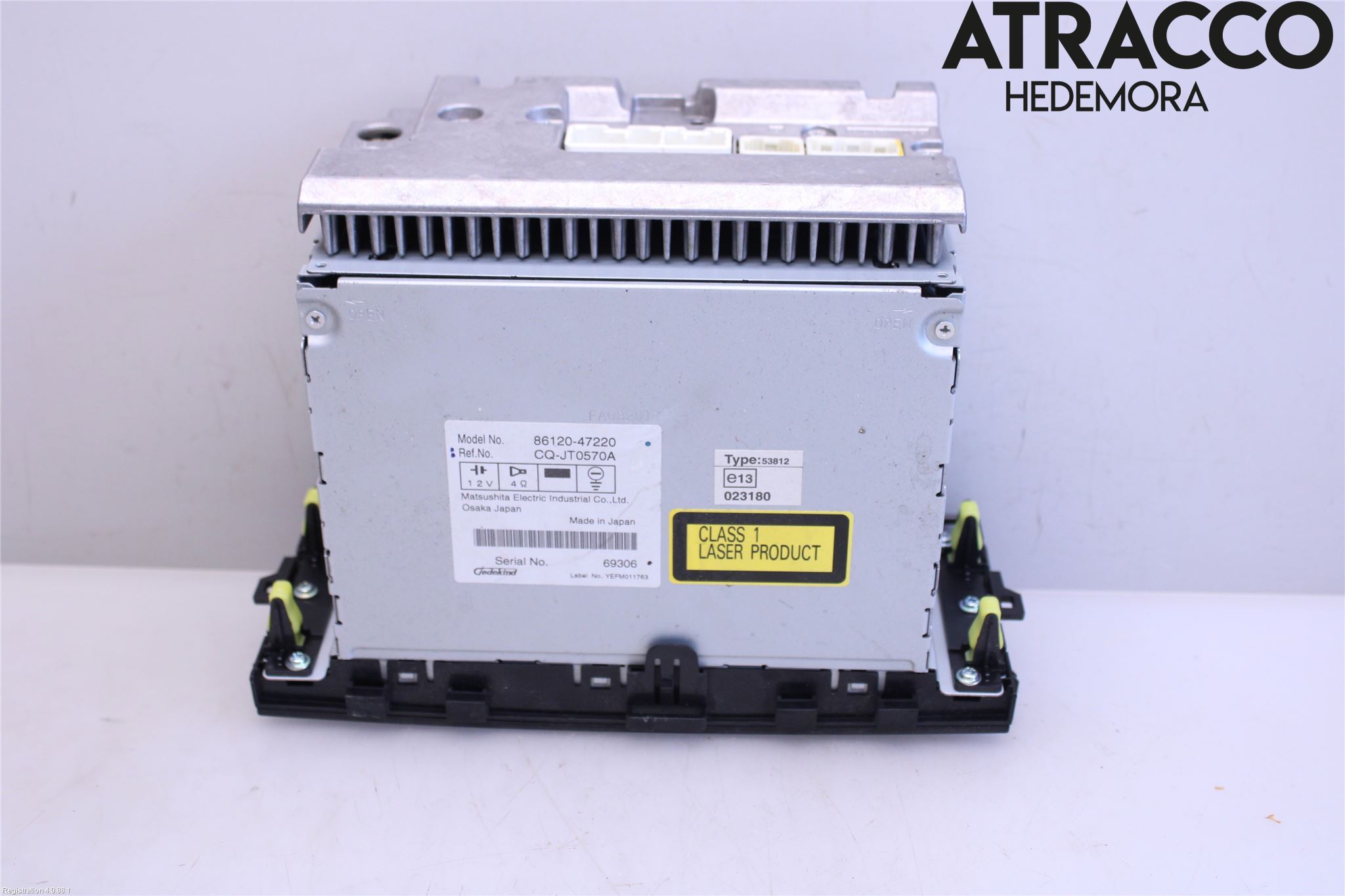 Toyota PRIUS NWH20 04-08 Cd Radio - Multimediapanel