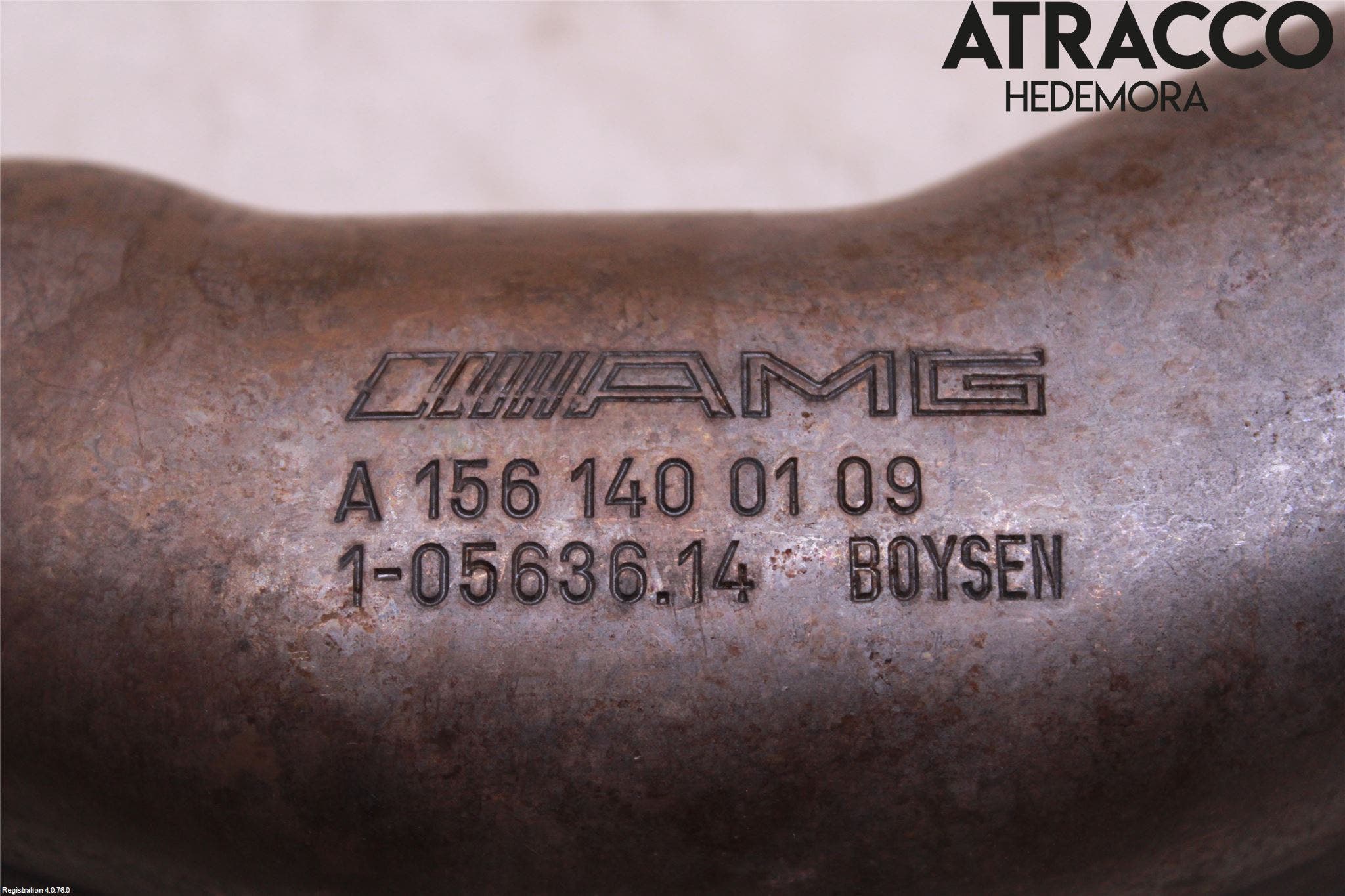 Mercedes-Benz MB C-KLASS (W204) 07-15 Grenrör Avgas