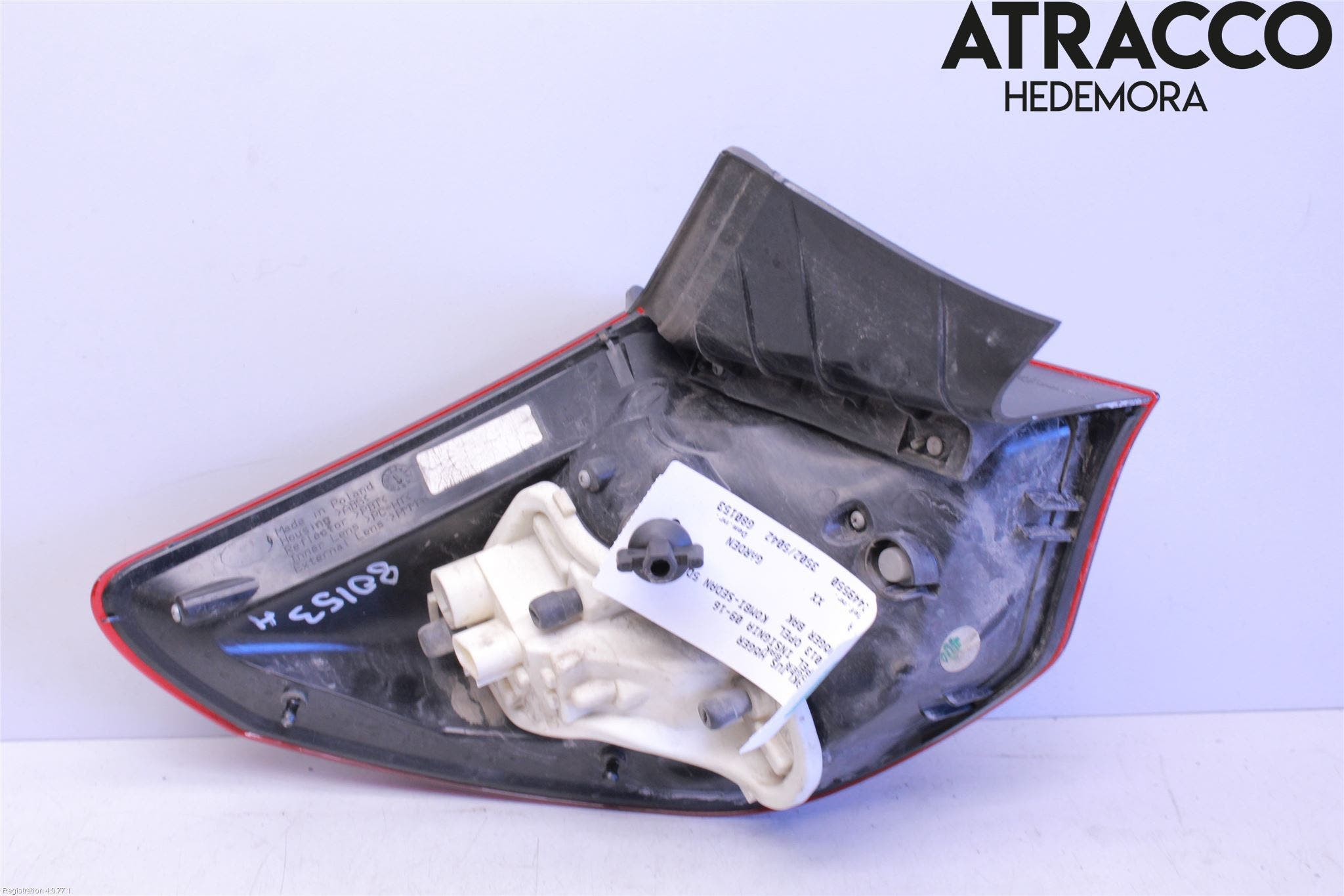 Opel ASTRA J 10-15 Bakljus Höger