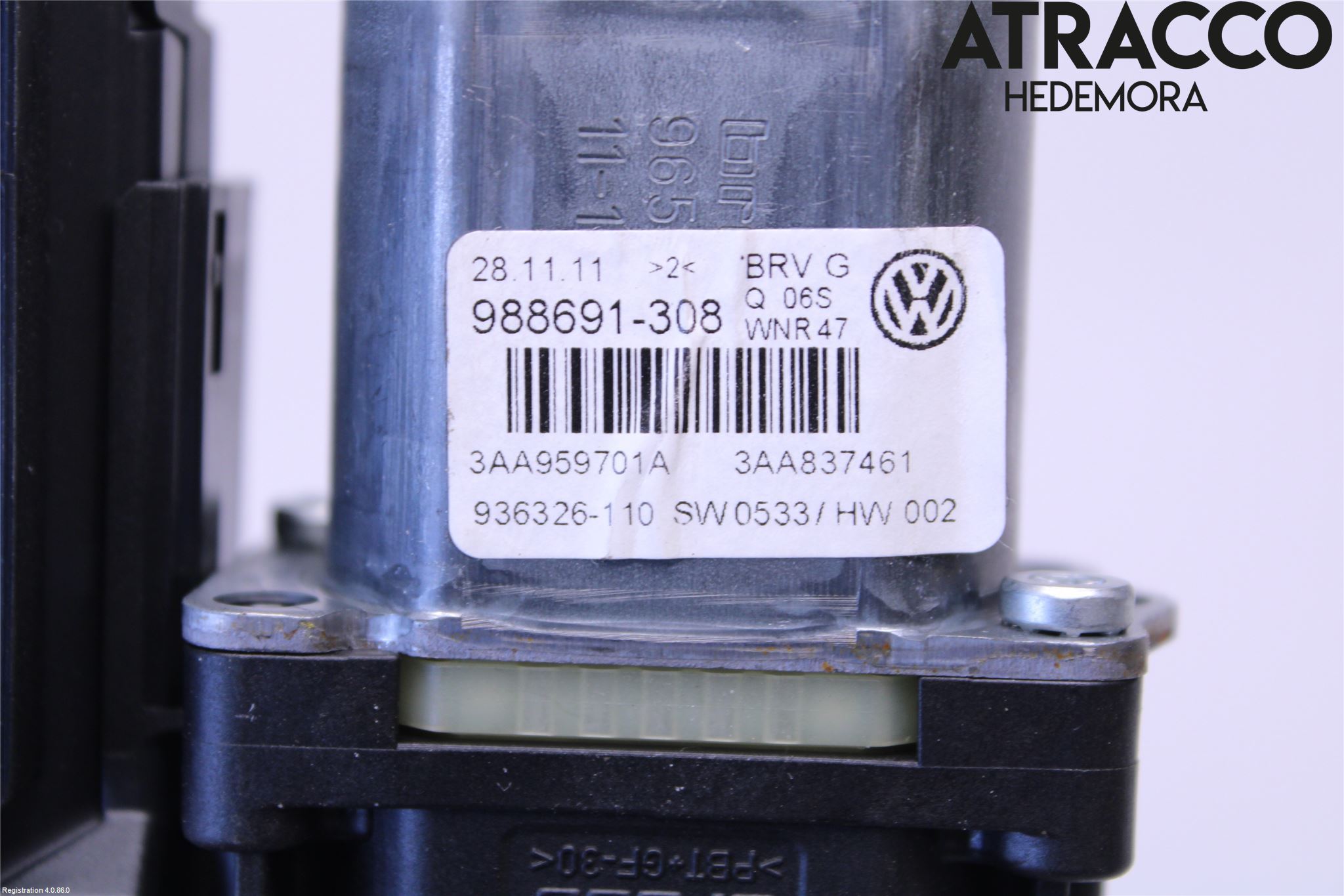 Volkswagen VW PASSAT 11-14 Fönsterhissmotor