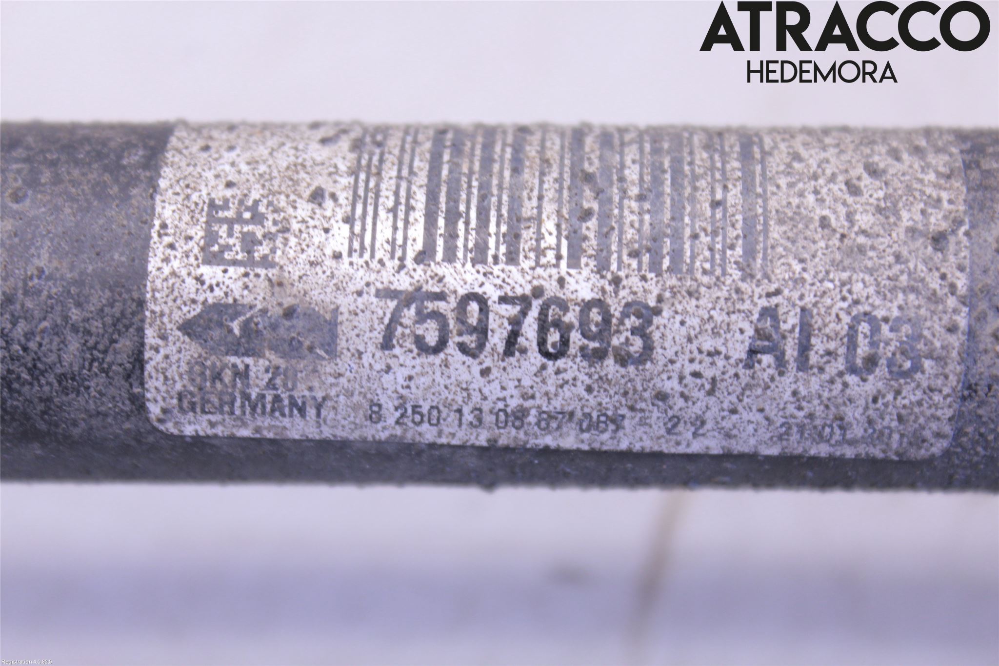 BMW 3 F30/F31/F80 12-19 Drivaxel Fram Vänster
