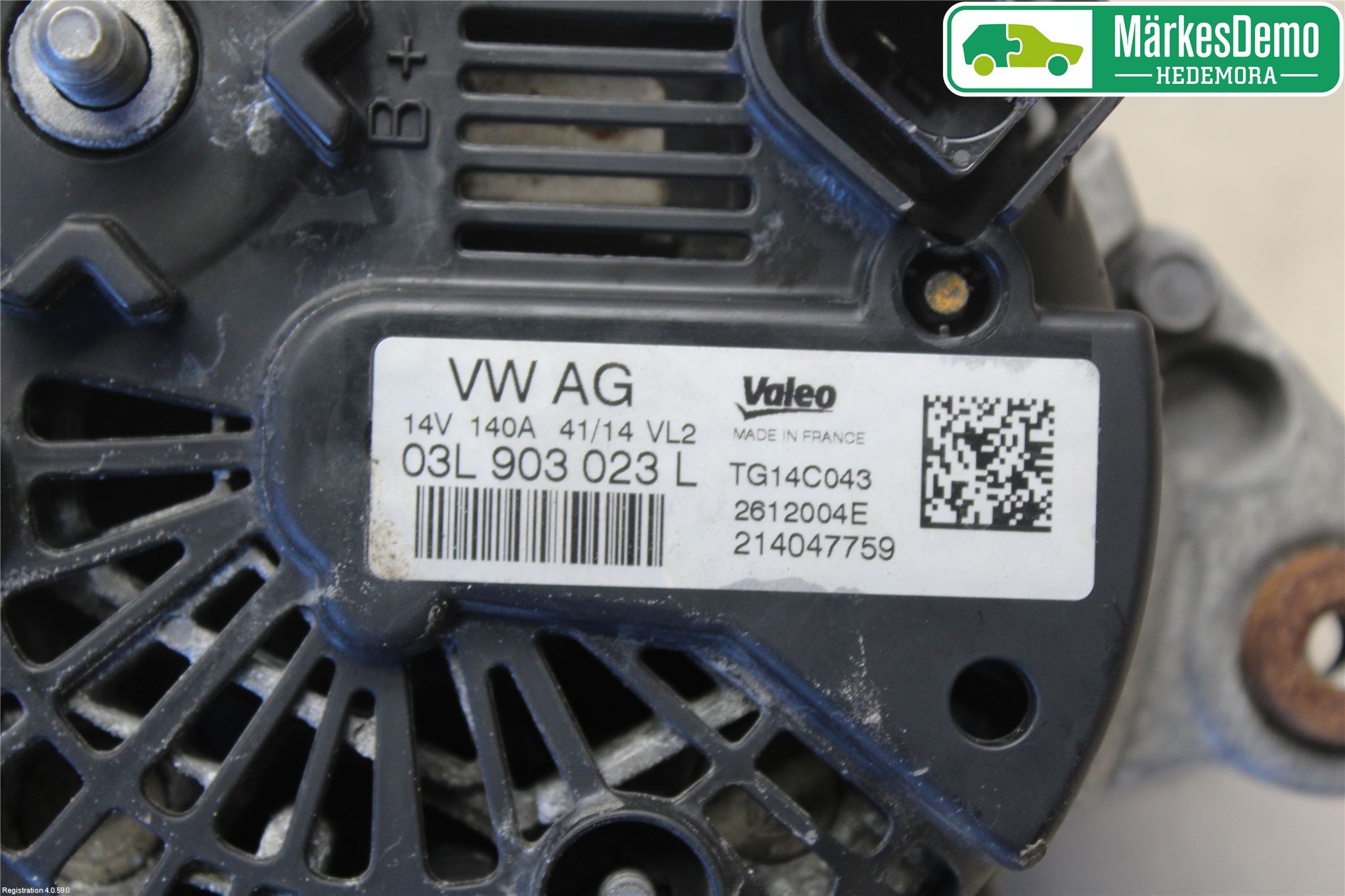 Volkswagen VW PASSAT 15-19 Generator