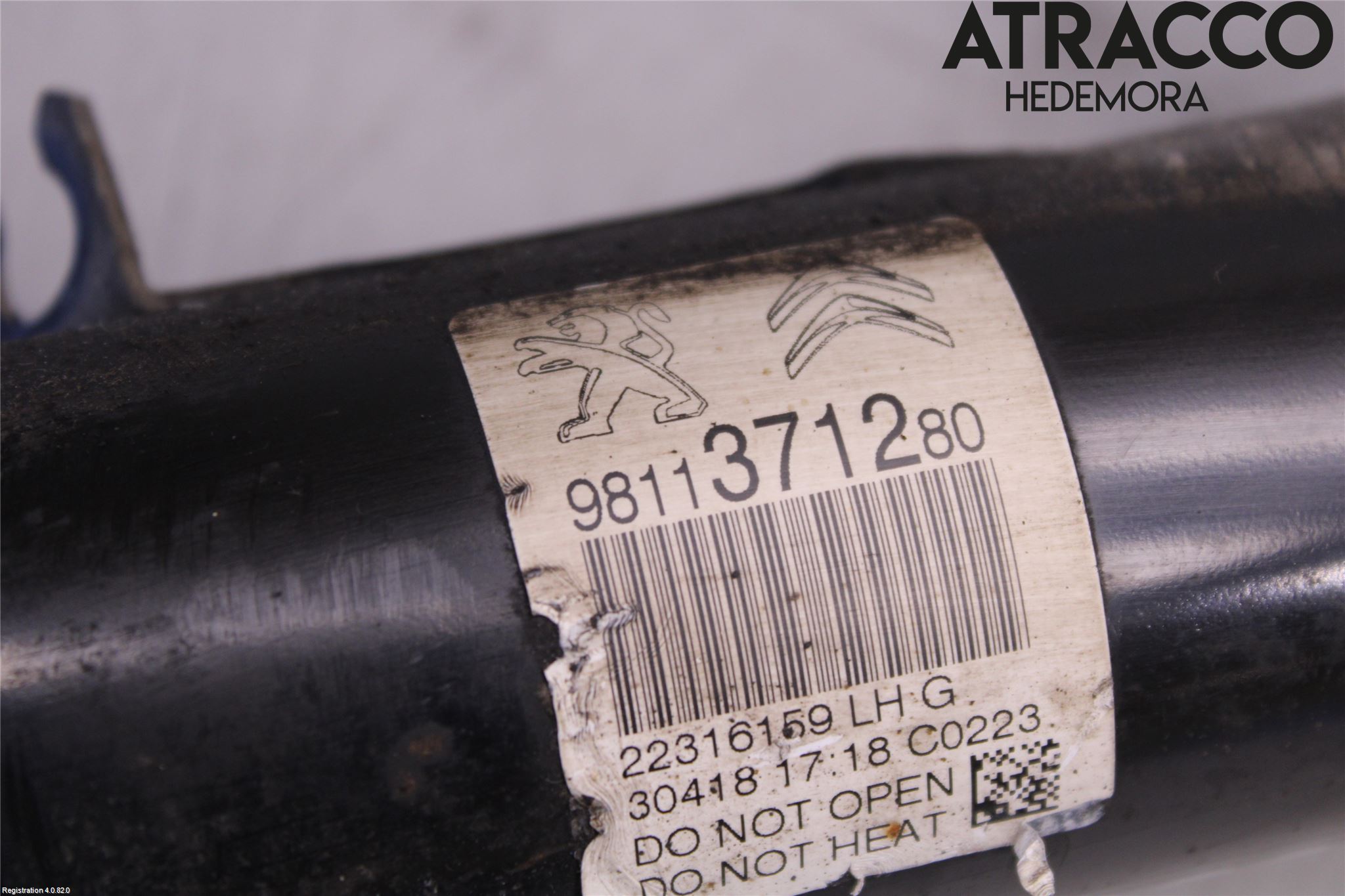 Citroen COTROEN C3 17-24 Fjäderben Fram Vänster