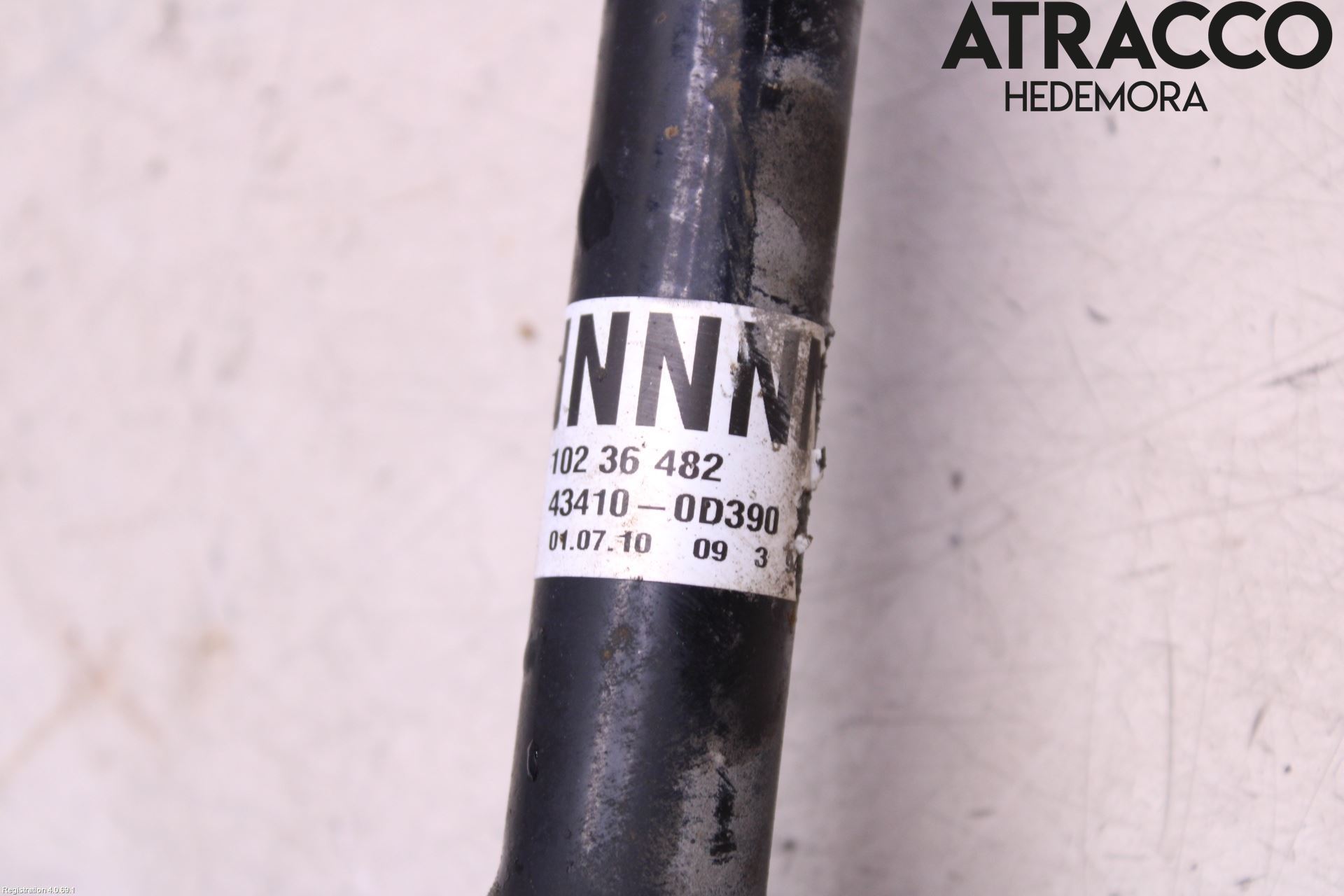 Toyota YARIS XP90 06-11 Drivaxel Fram Höger