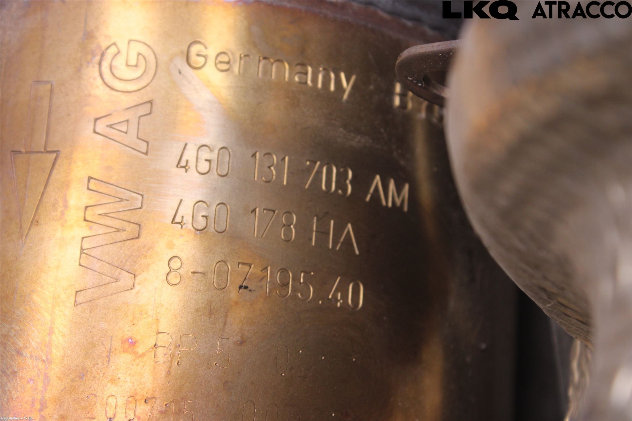 Audi A6 ALLROAD 12-18 Avgas Partikelfilter