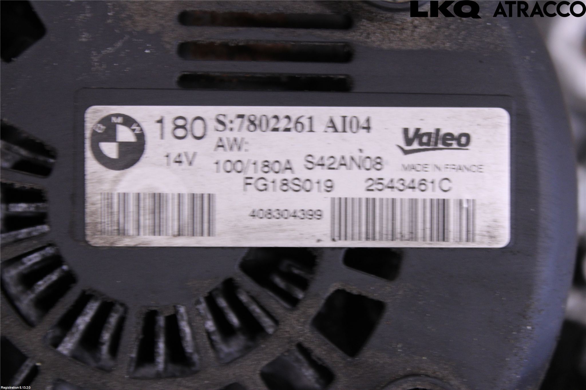 BMW 3 E90/91 SED/TOU 05-12 Generator