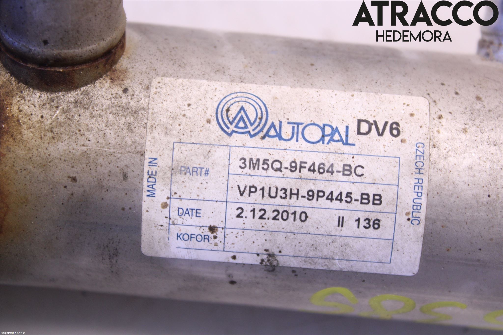 Ford FOCUS 08-11 Avgaskylare