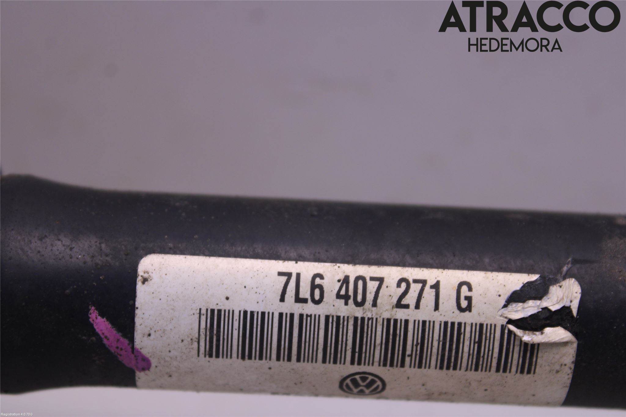 Volkswagen VW TOUAREG 7L 03-10 Drivaxel Fram Höger