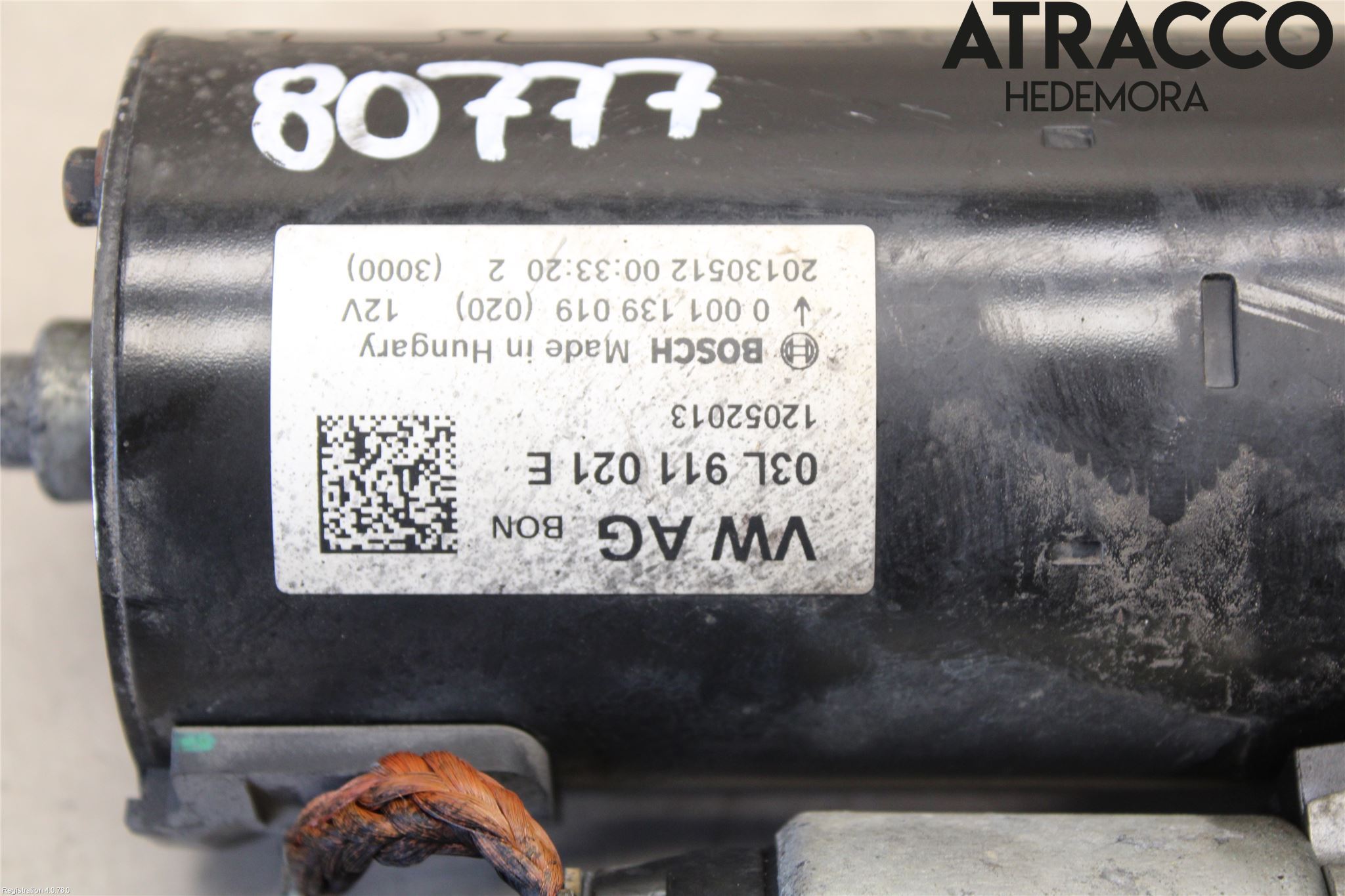 Audi A4 12-15 Startmotor Diesel