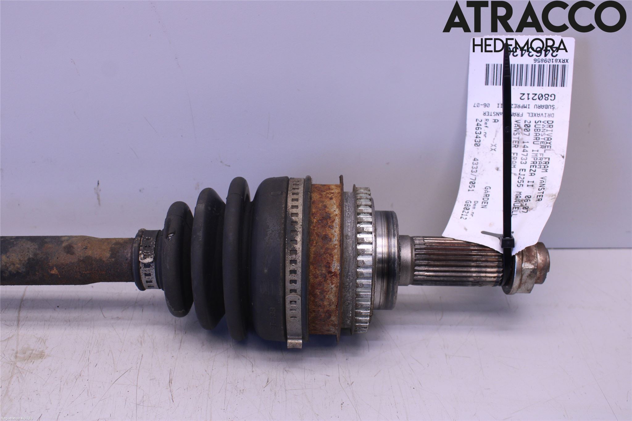 Subaru IMPREZA II  06-07 Drivaxel Fram Vänster