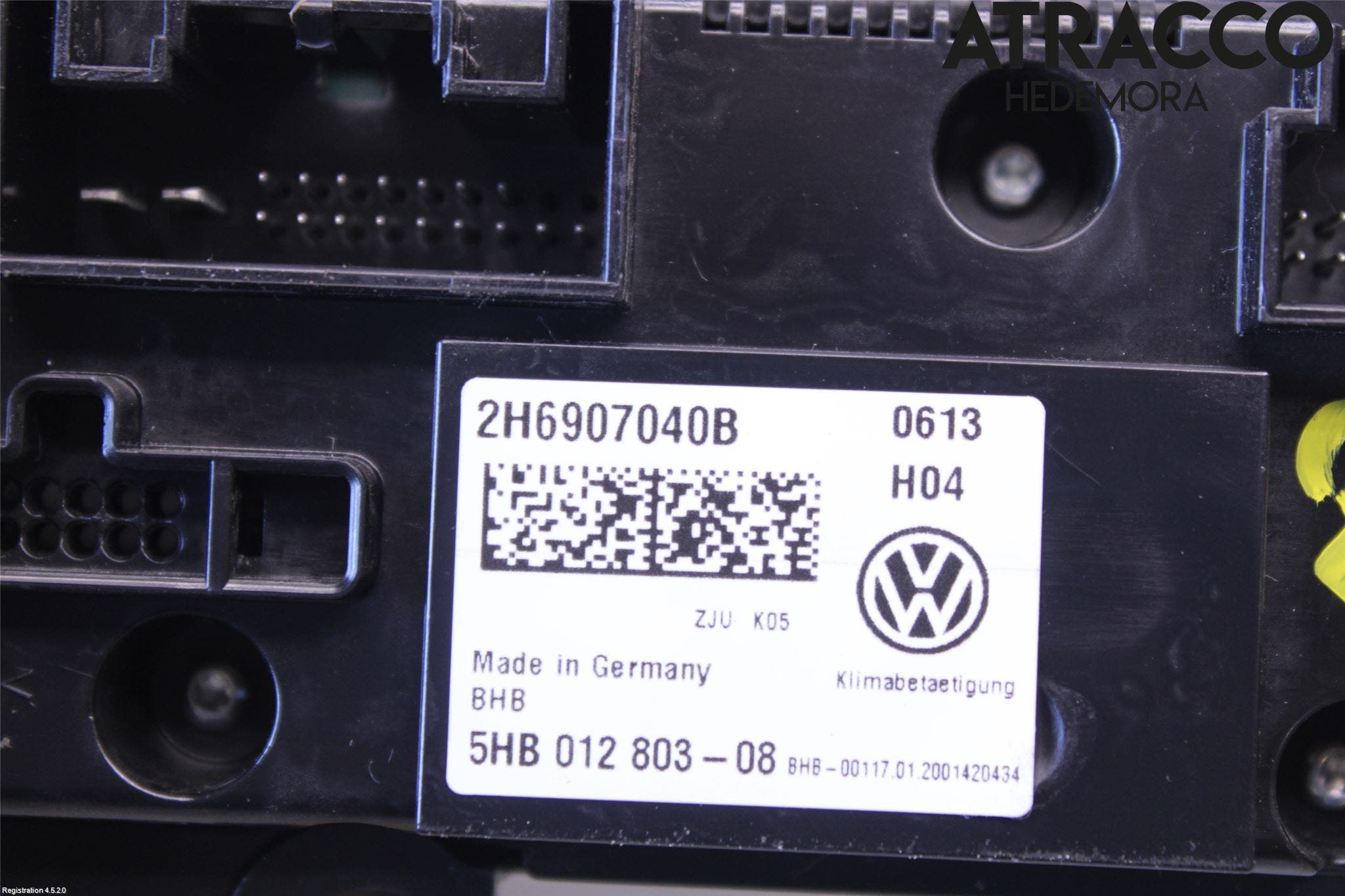 Volkswagen VW AMAROK 2H 10-22 Ac Styrenhet Ac Manöveren