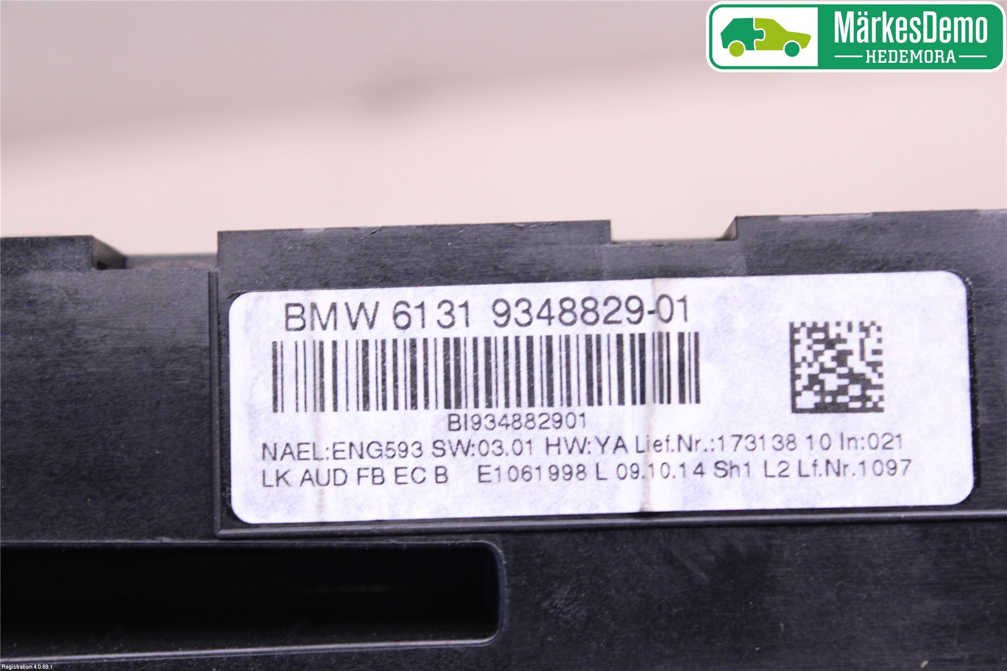 BMW 3 F30/F31/F80 12-19 Cd Radio - Multimediapanel