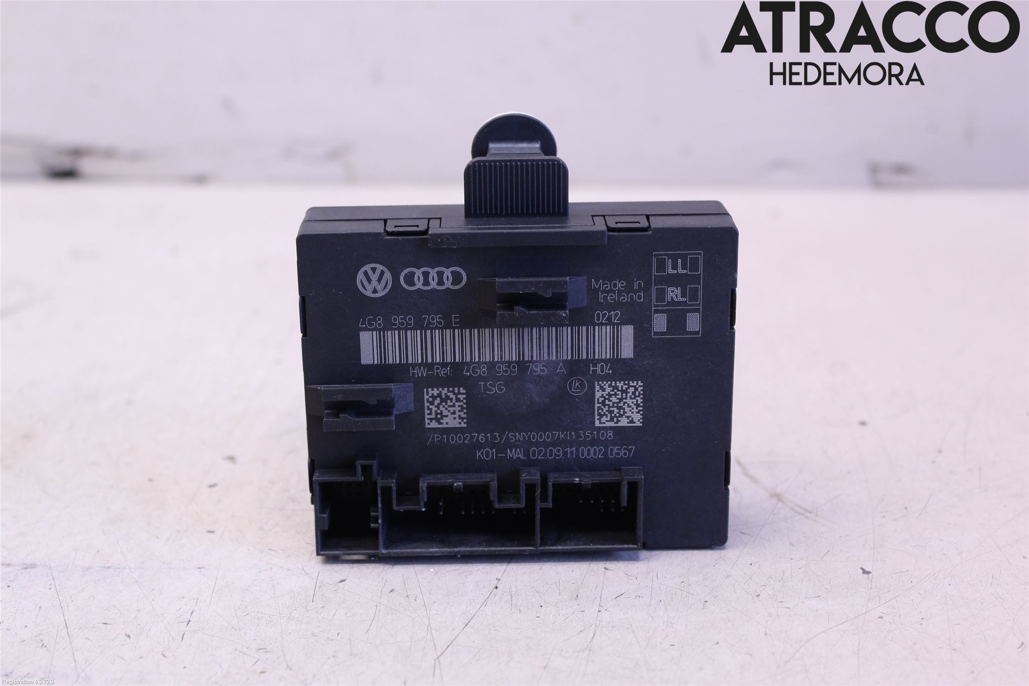 Audi A7/S7 4G 11-17 Styrenhet Dörr