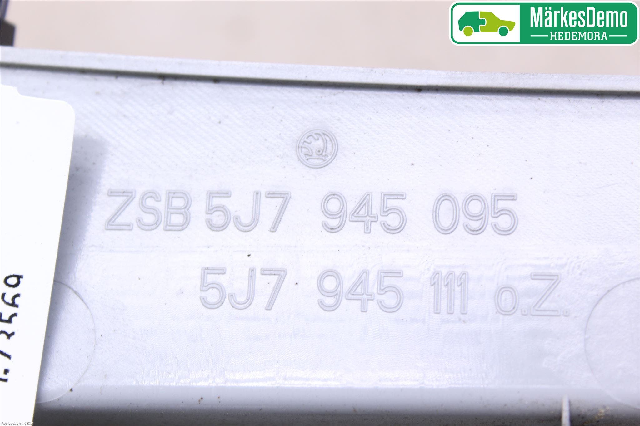 Skoda ROOMSTER Bakljus Vänster