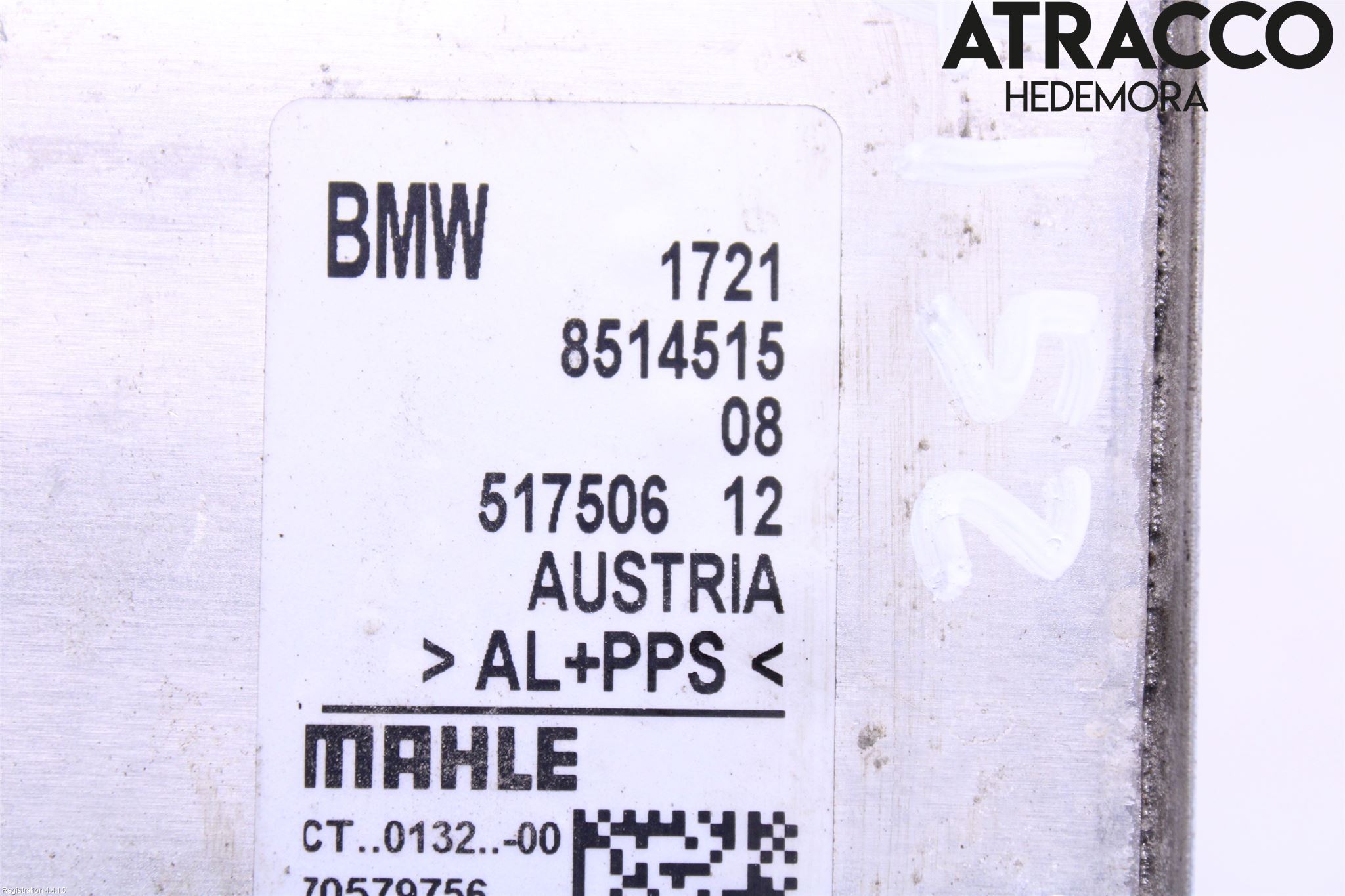BMW 3 F30/F31/F80 12-19 Oljekylare Automat