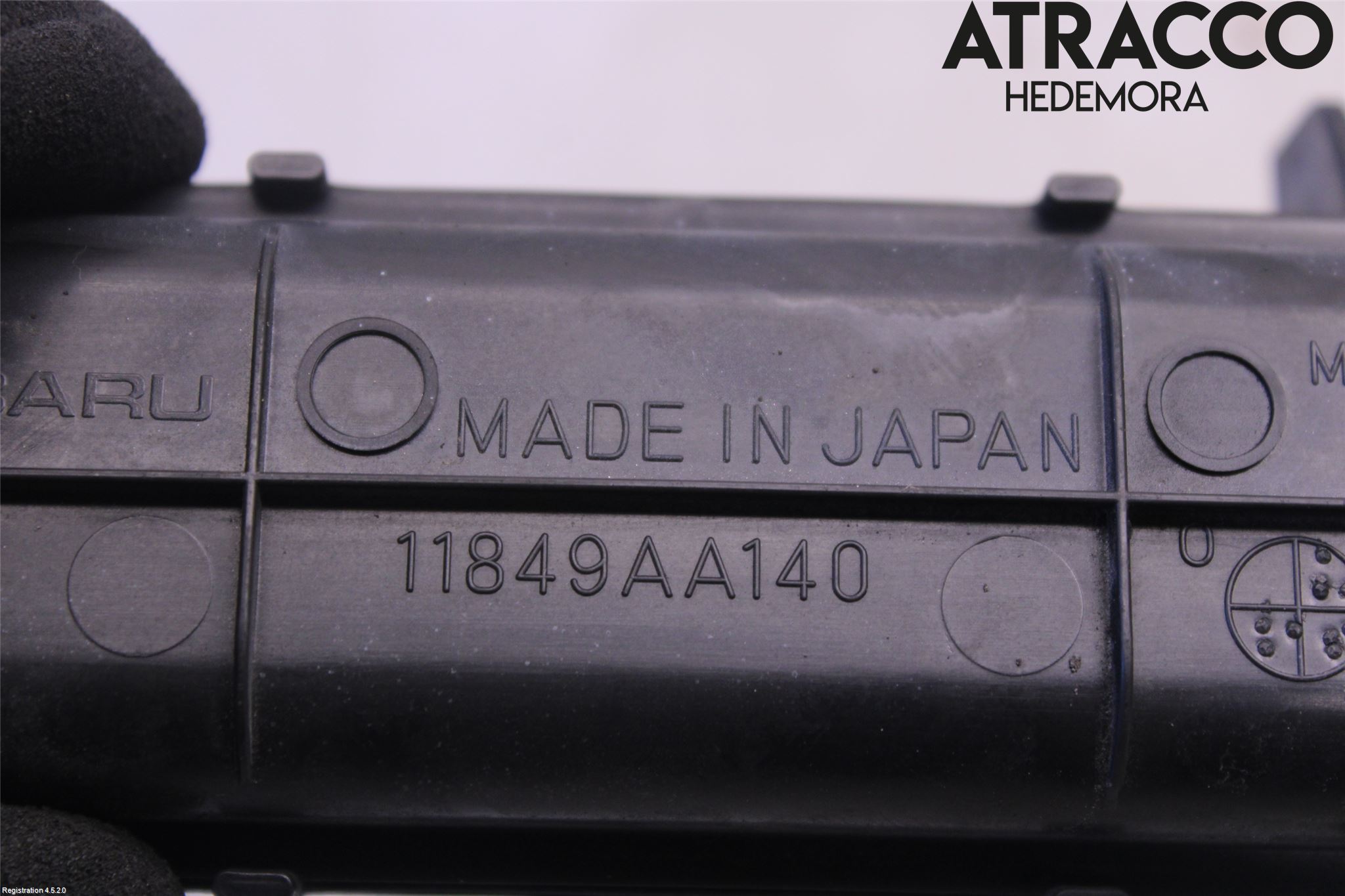 Subaru OUTBACK 10-15 Vevhusventilation Slang-Rör