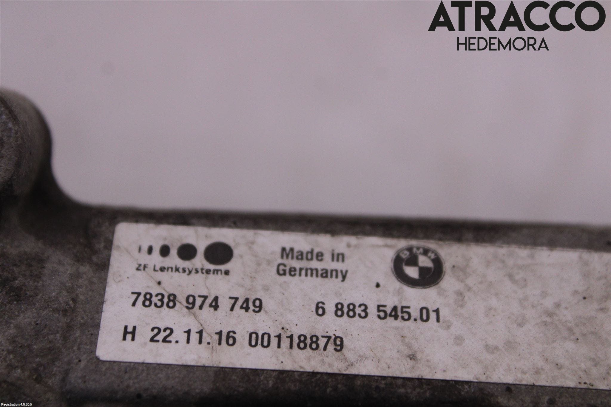 BMW 5 F10/F11/F18 09-17 Styrväxel-Snäcka Elektrisk