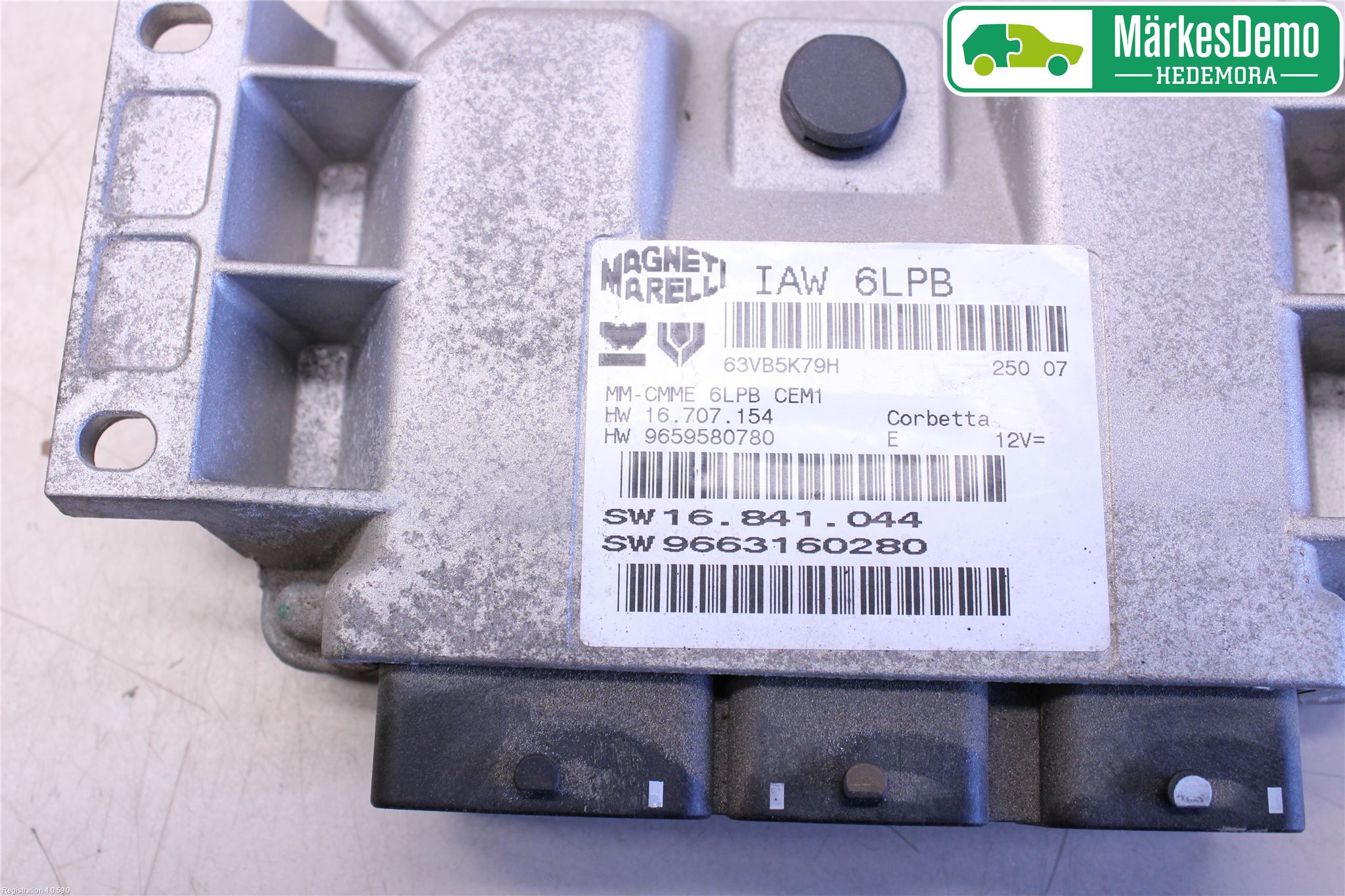 Peugeot 407 Styrenhet Insprut Bensin