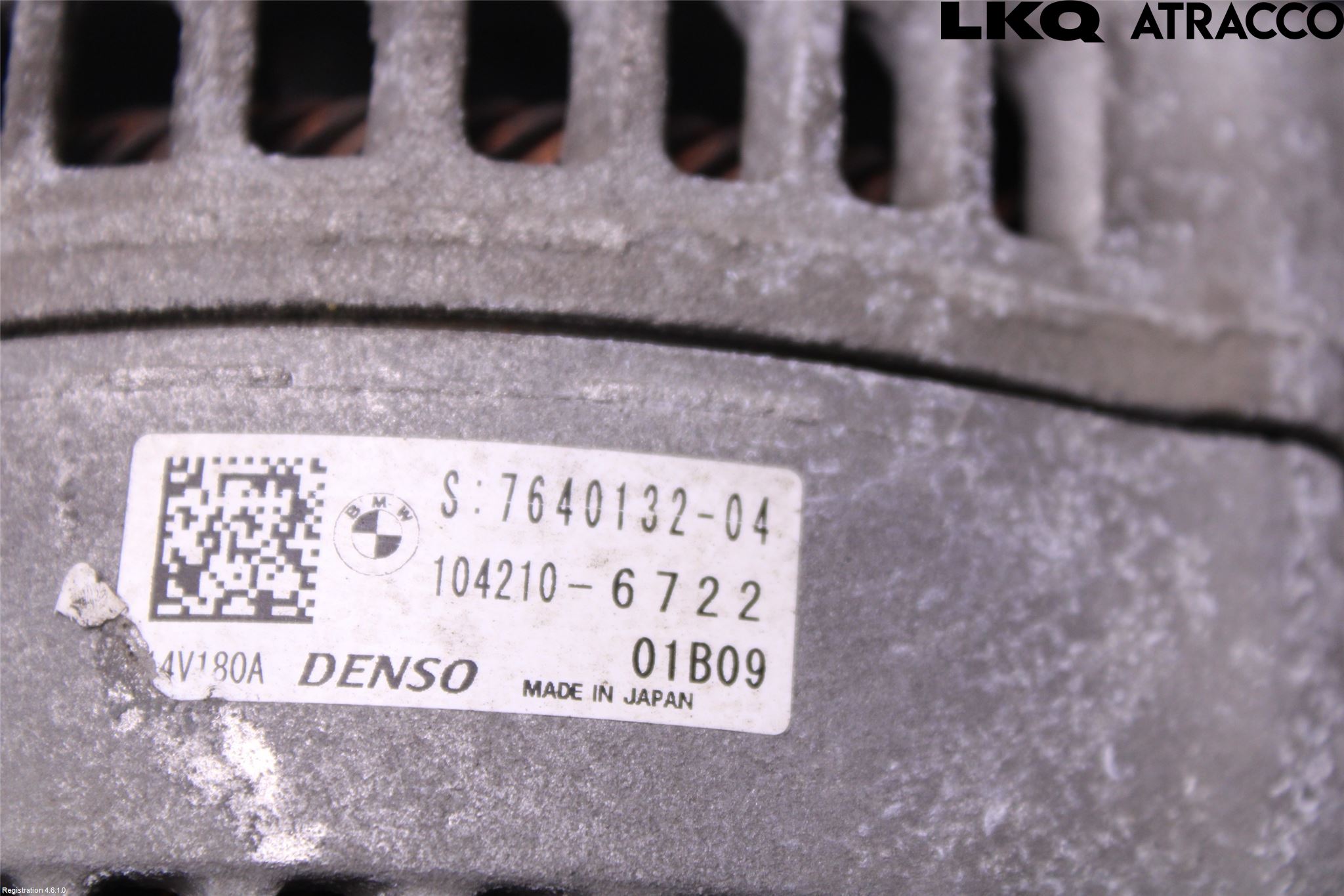 BMW 3 F30/F31/F80 12-19 Generator