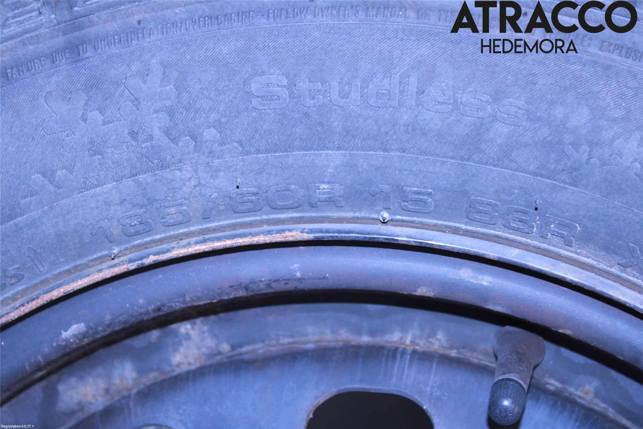 Suzuki SPLASH Vinterdäck Plåtfälg 4St