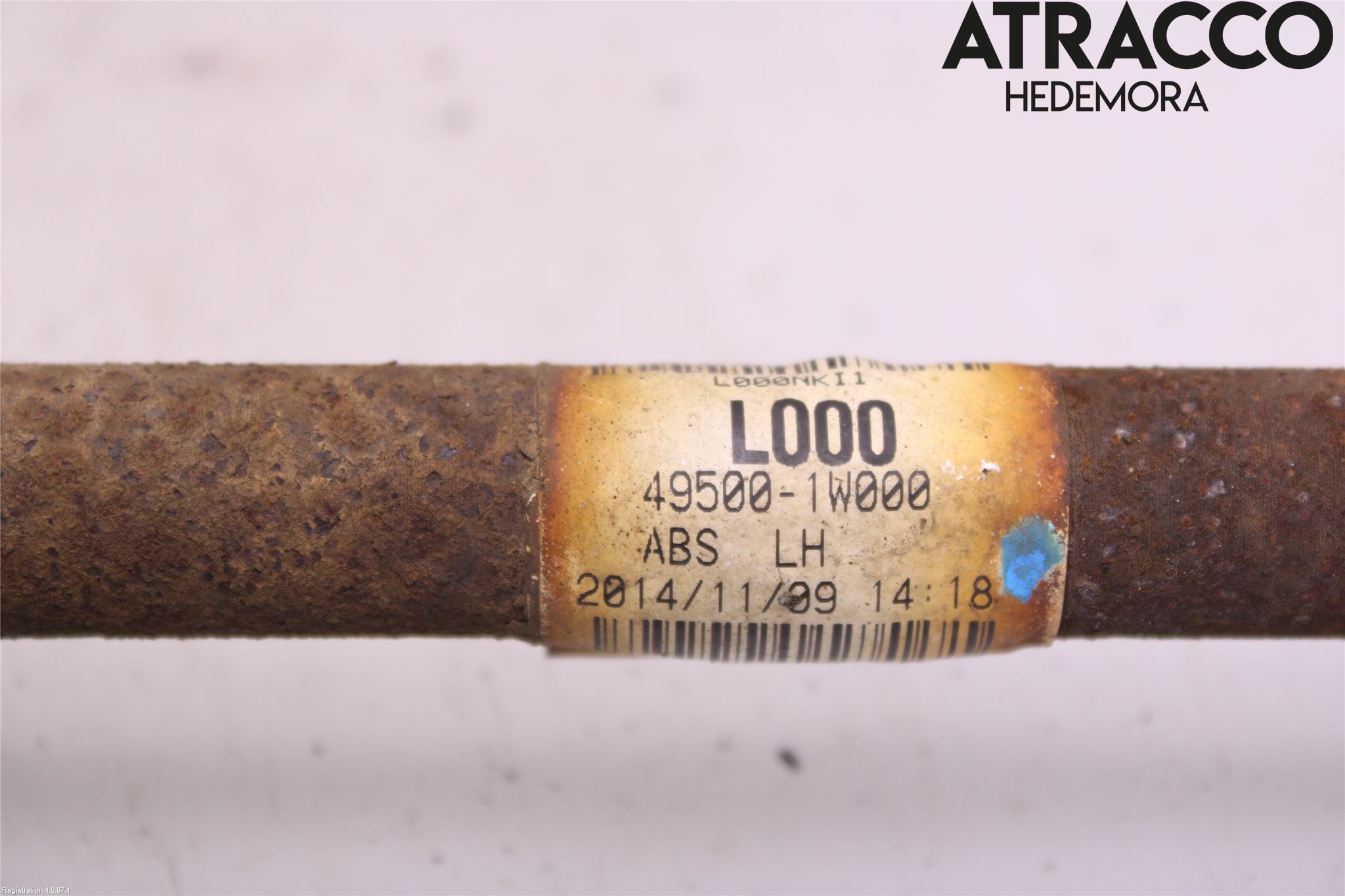 Kia RIO 12-16 Drivaxel Fram Vänster