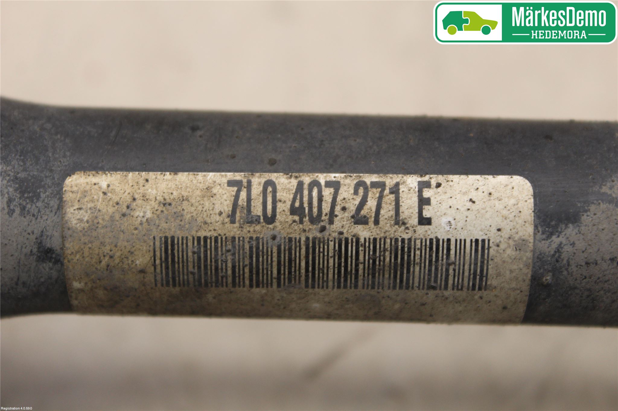 Audi Q7/SQ7 Drivaxel Fram Höger