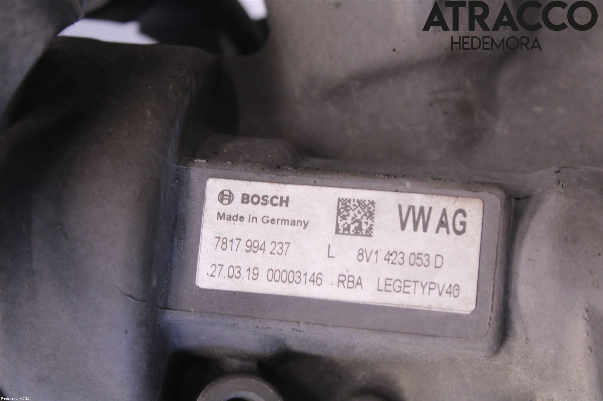 Audi A3/S3 8V 13-20 Styrväxel-Snäcka Elektrisk