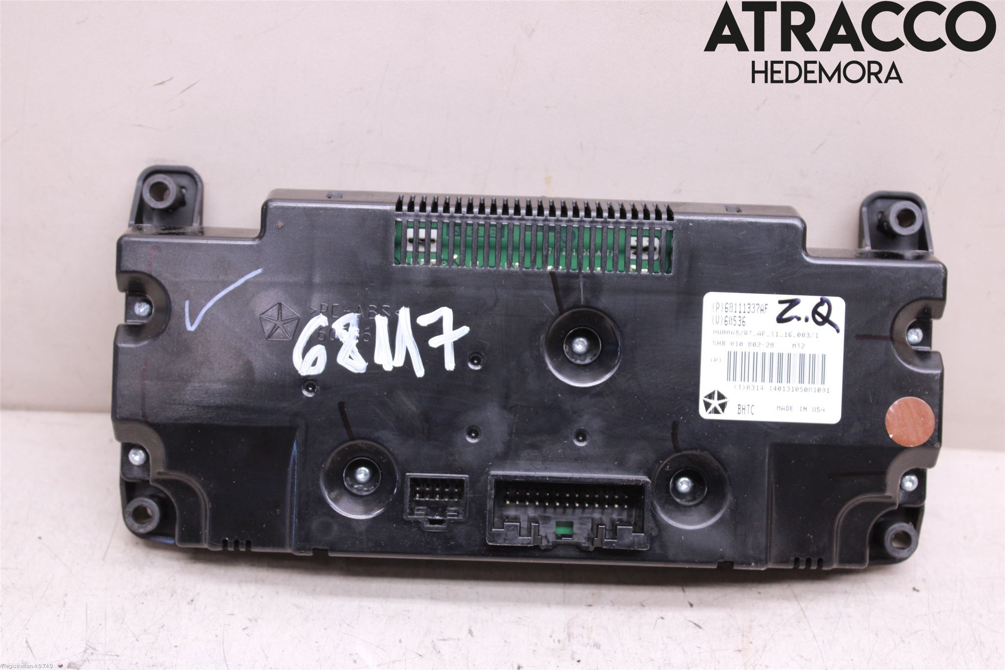 Lancia VOYAGER Ac Styrenhet Ac Manöveren