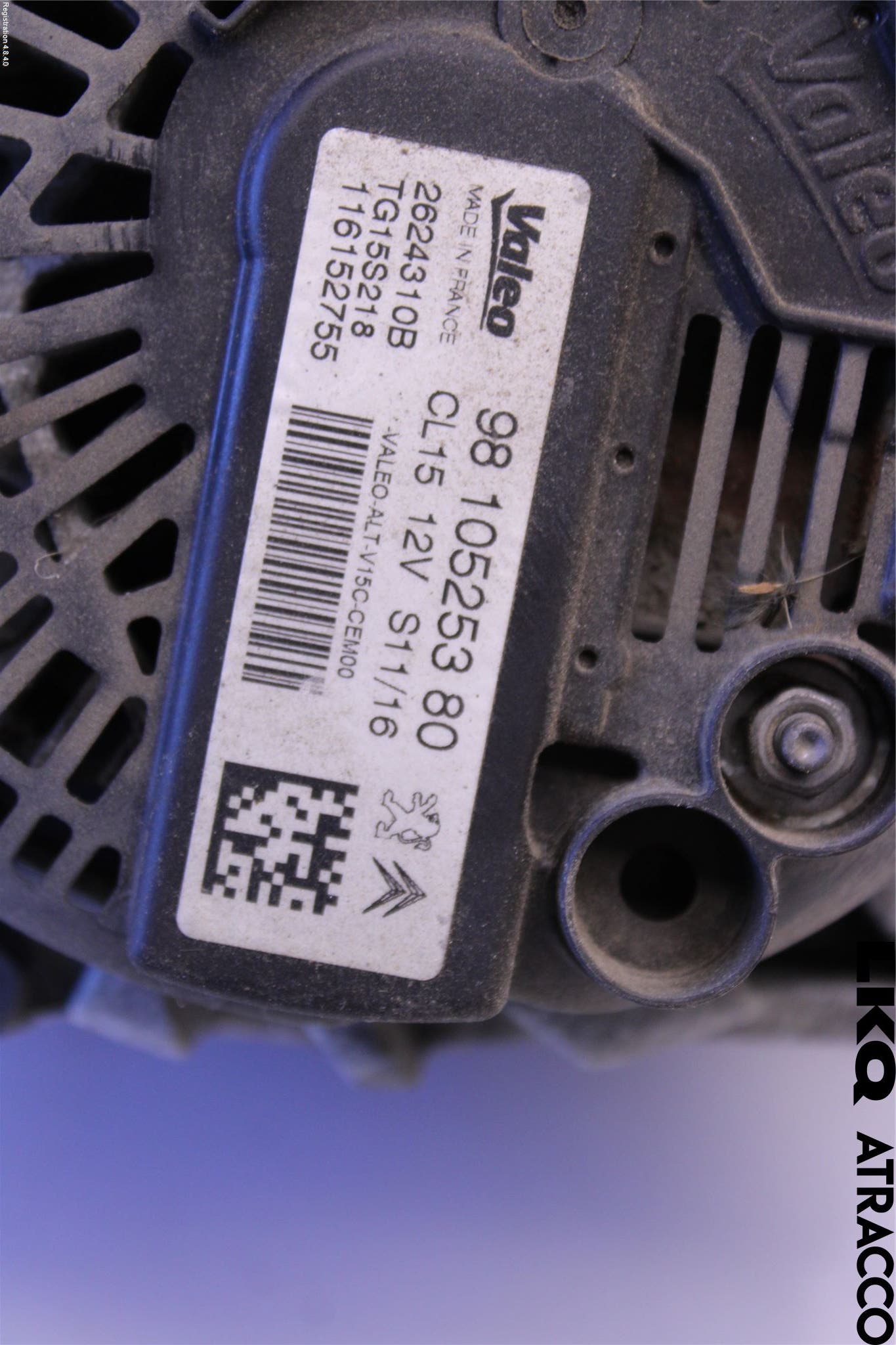 Citroen BERLINGO 08-18 Generator