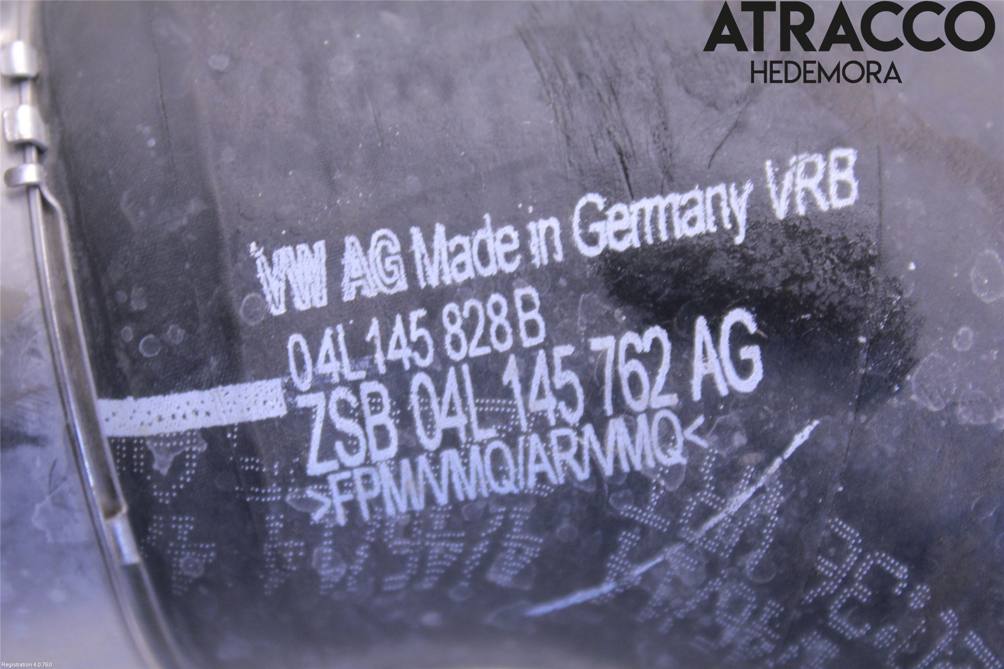 Audi A5 07-16 Laddluft-Intercoolerrör