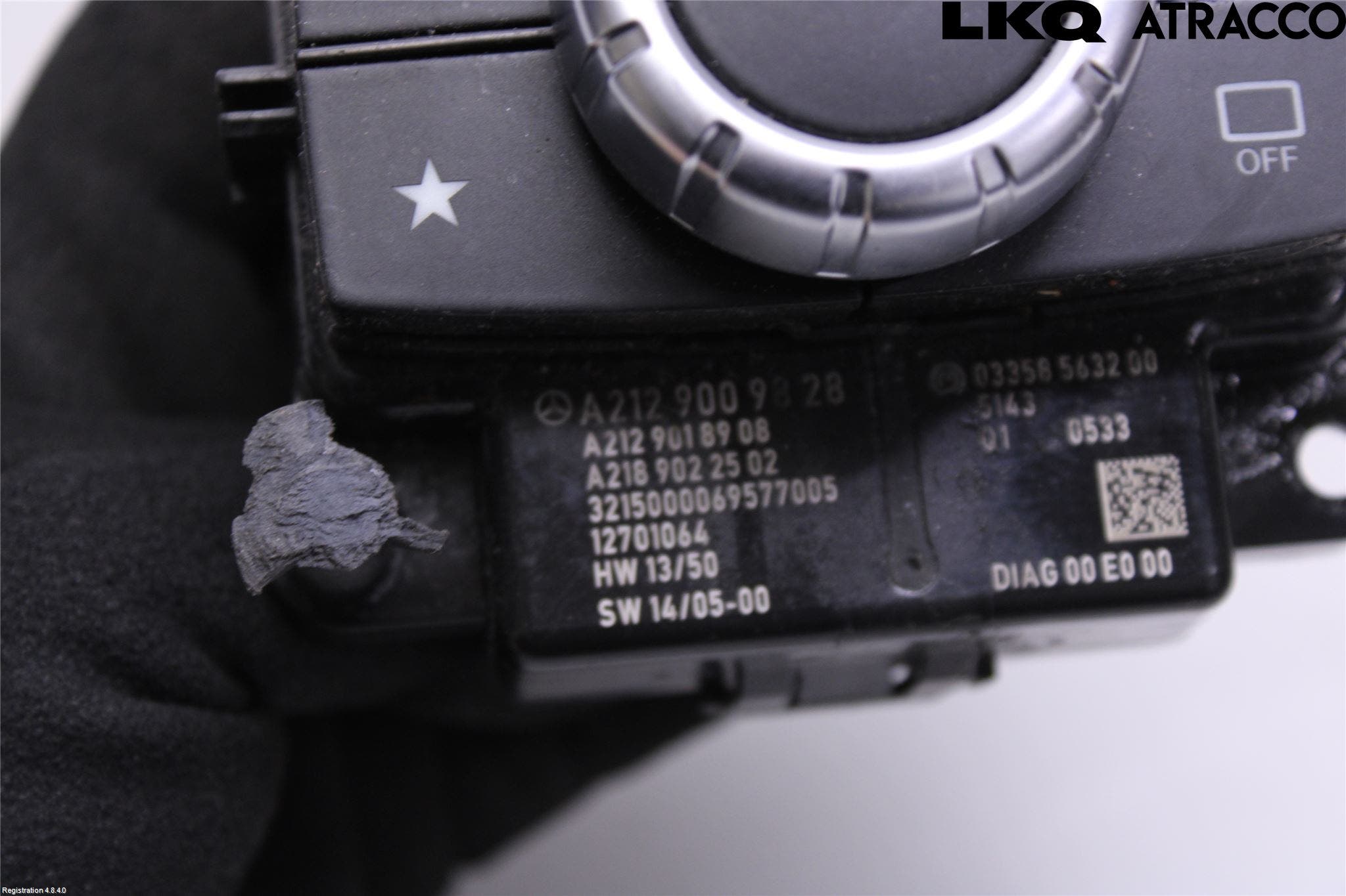 Mercedes-Benz MB E-KLASS (W212) 09-16 Strömställare Multifunktion