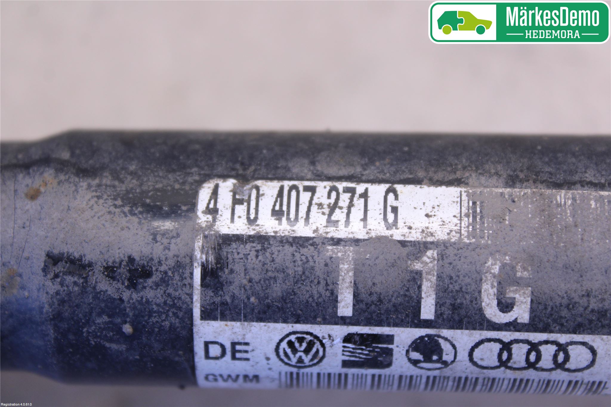 Audi A6/S6     05-11 Drivaxel Fram Vänster