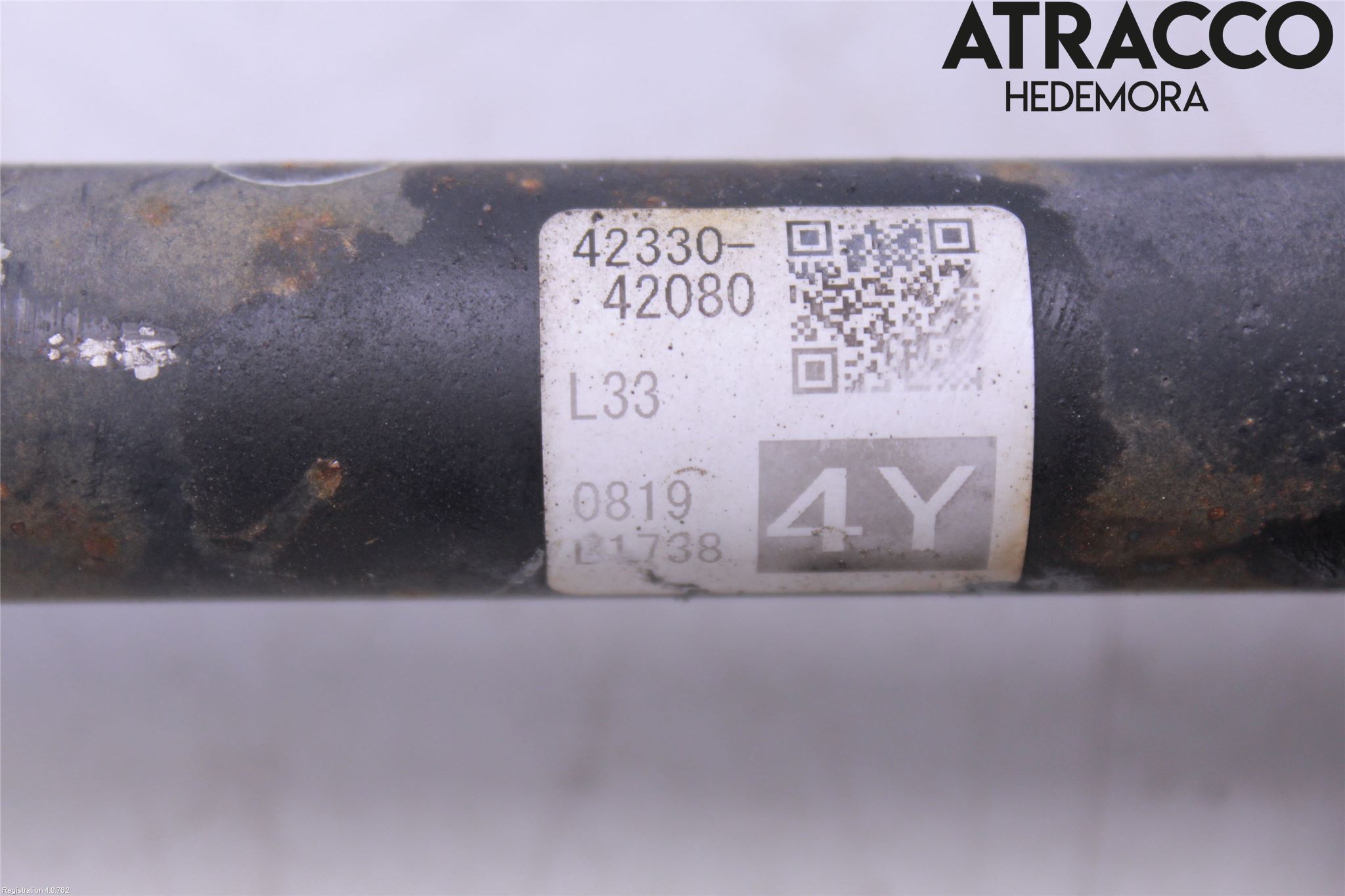 Toyota RAV4 19- Drivaxel Bak Höger