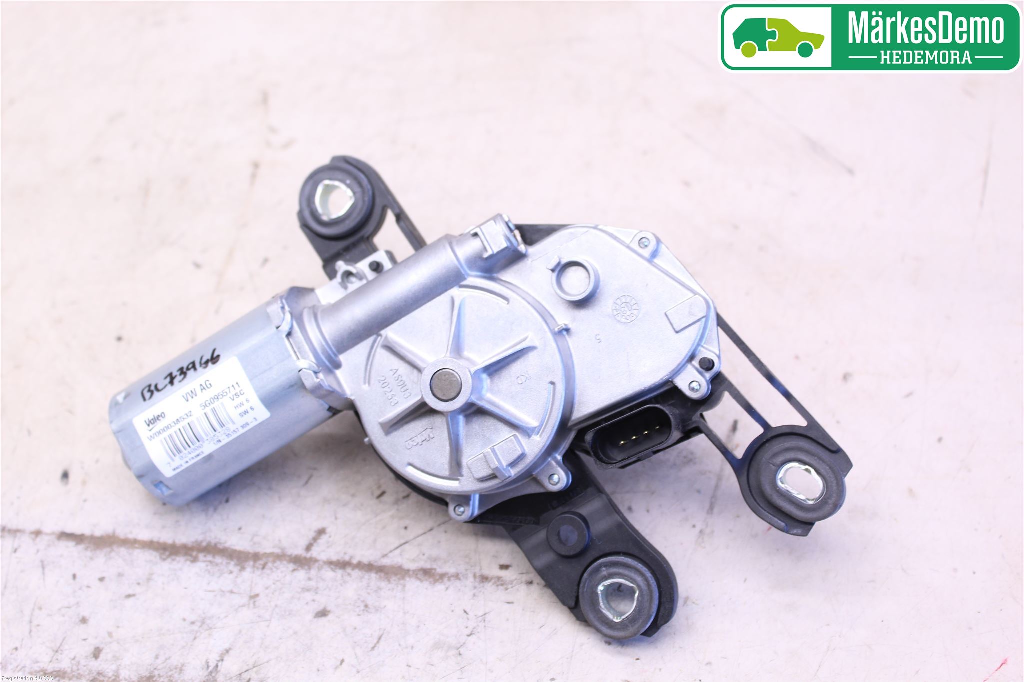 Volkswagen VW GOLF / E-GOLF VII 13-20 Torkarmotor Baklucka