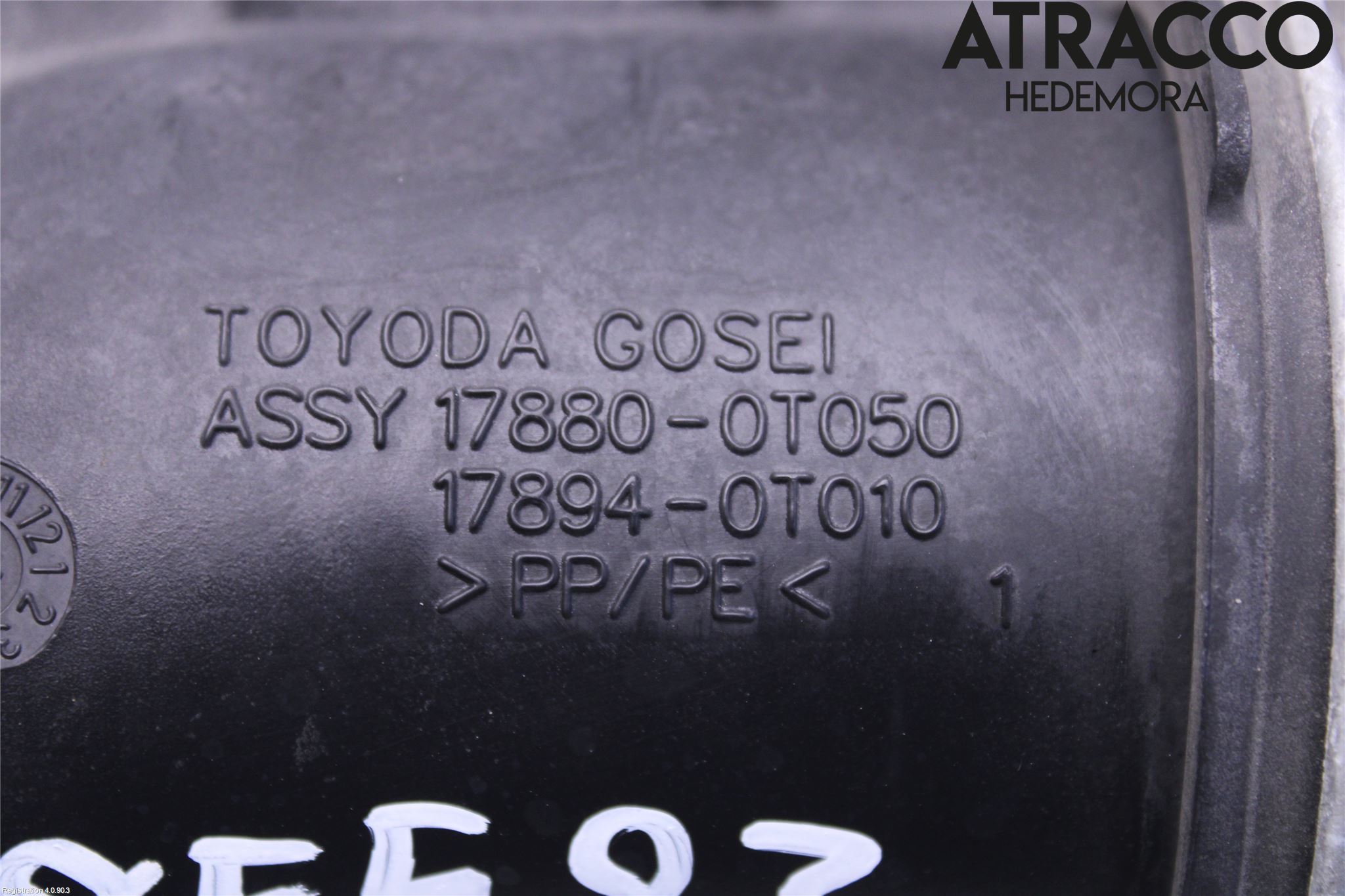 Toyota AURIS 13-19 Laddluft-Intercoolerrör