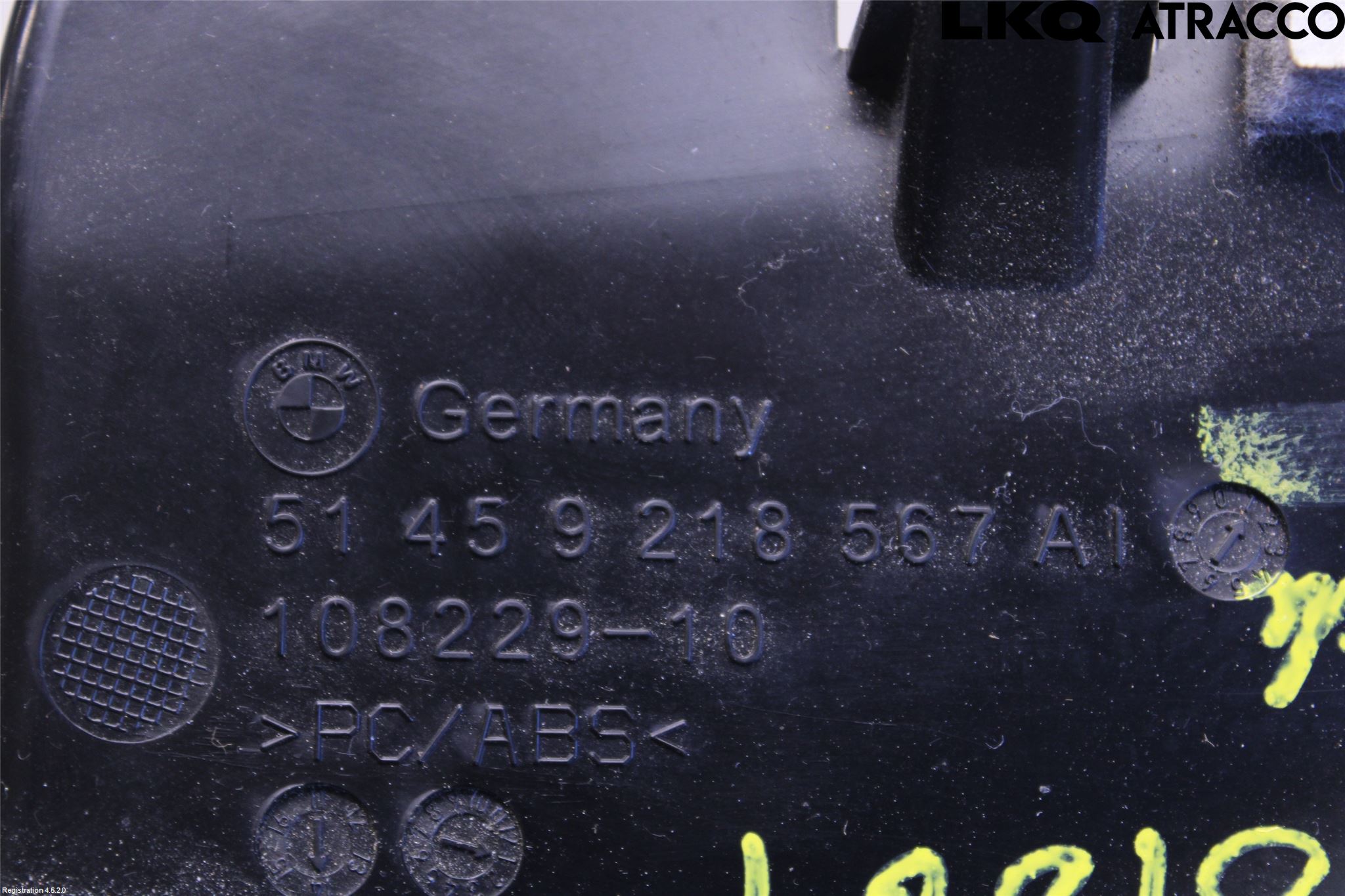 BMW 3 F30/F31/F80 12-19 Instrumentbräda Sparkskydd