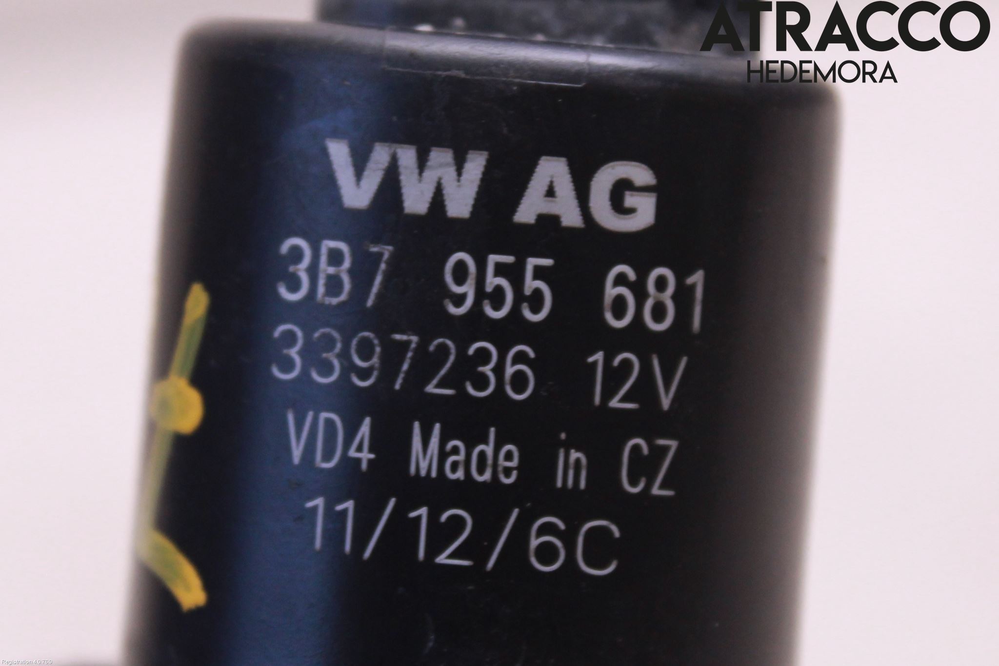 Volkswagen VW SHARAN 11- Spolarpump Högtryck