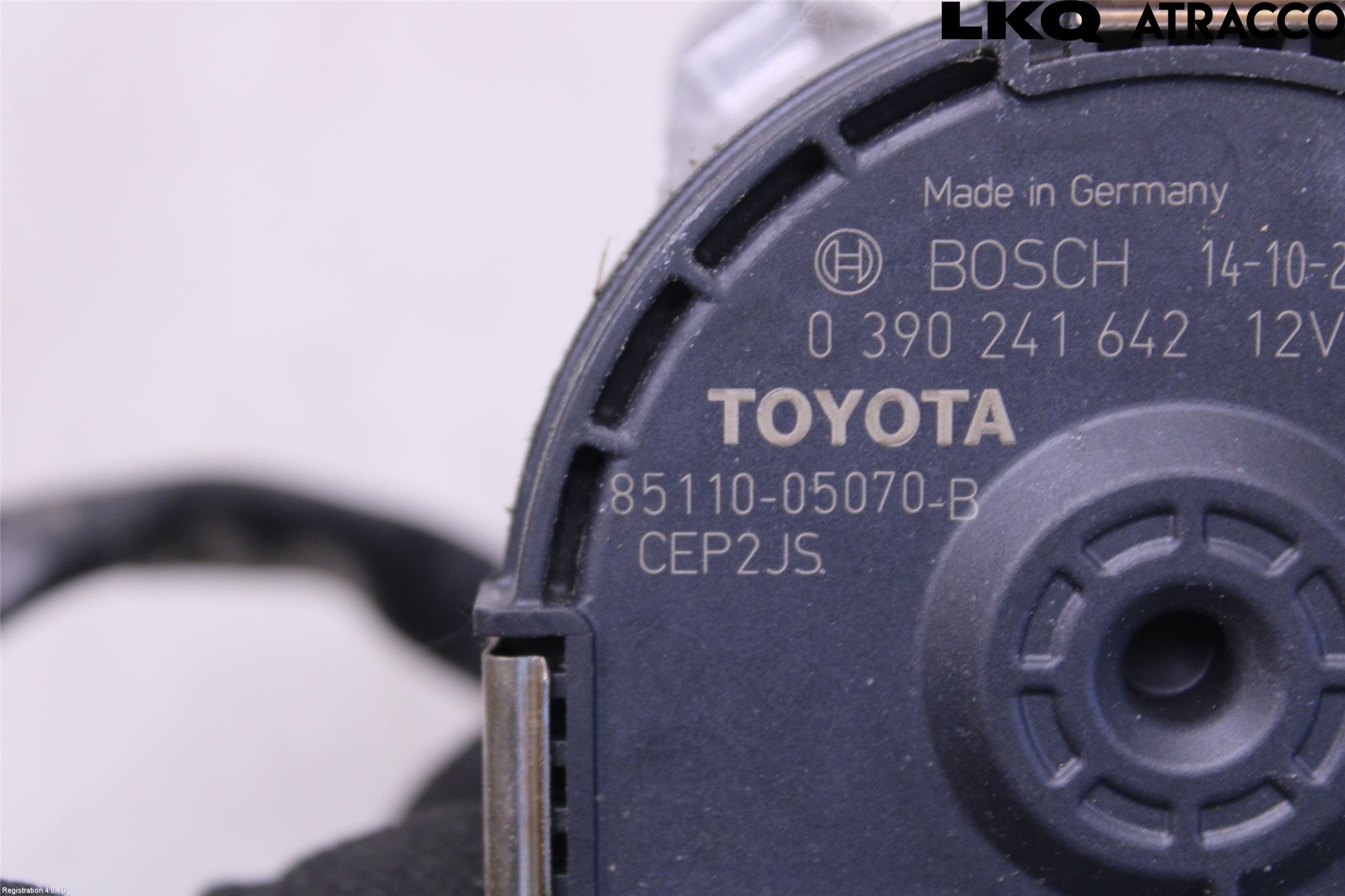 Toyota AVENSIS 09-15 Torkarmotor Vindruta