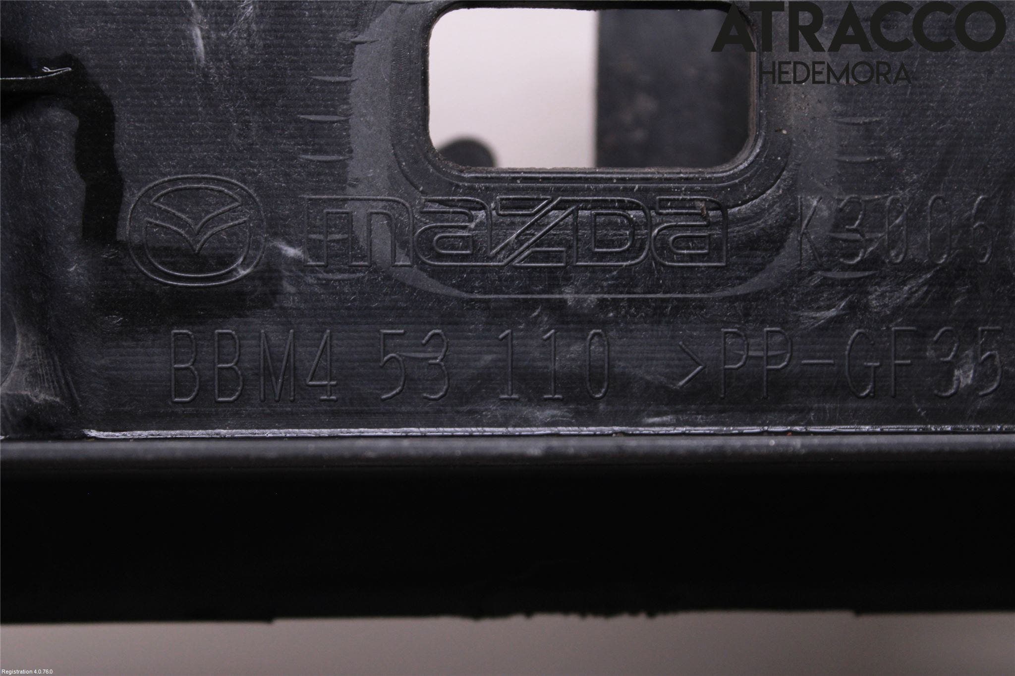 Mazda 3 II 09-13 Frontplåt