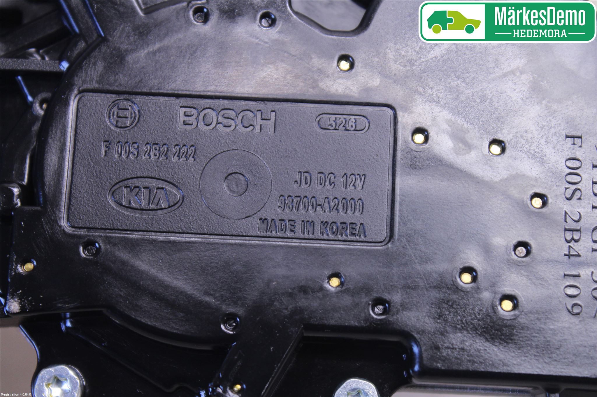 Kia CEED 12-18 Torkarmotor Baklucka